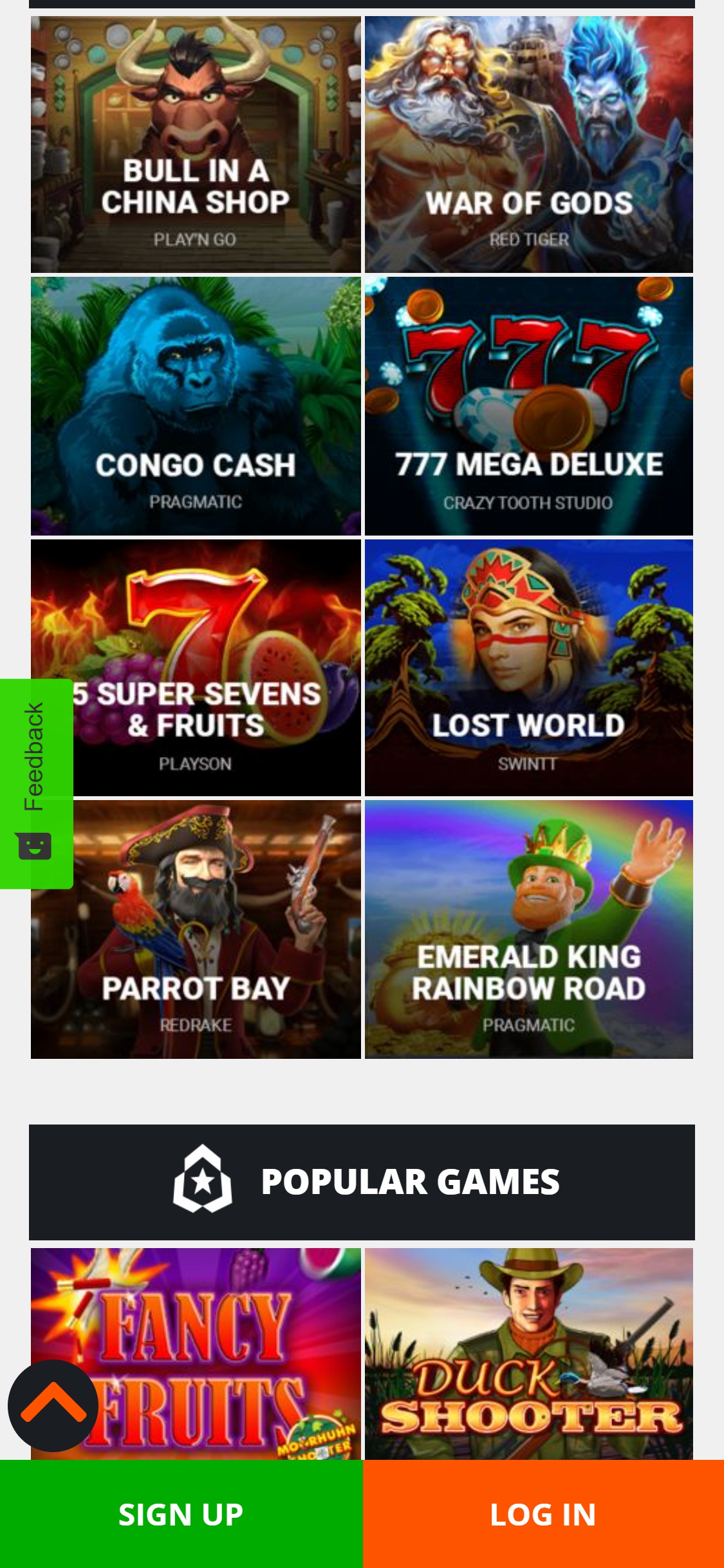 Big 5 Casino Mobile Games Review