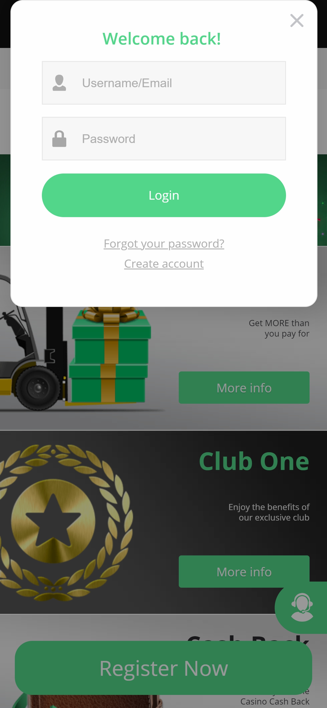 One Casino Mobile Login Review