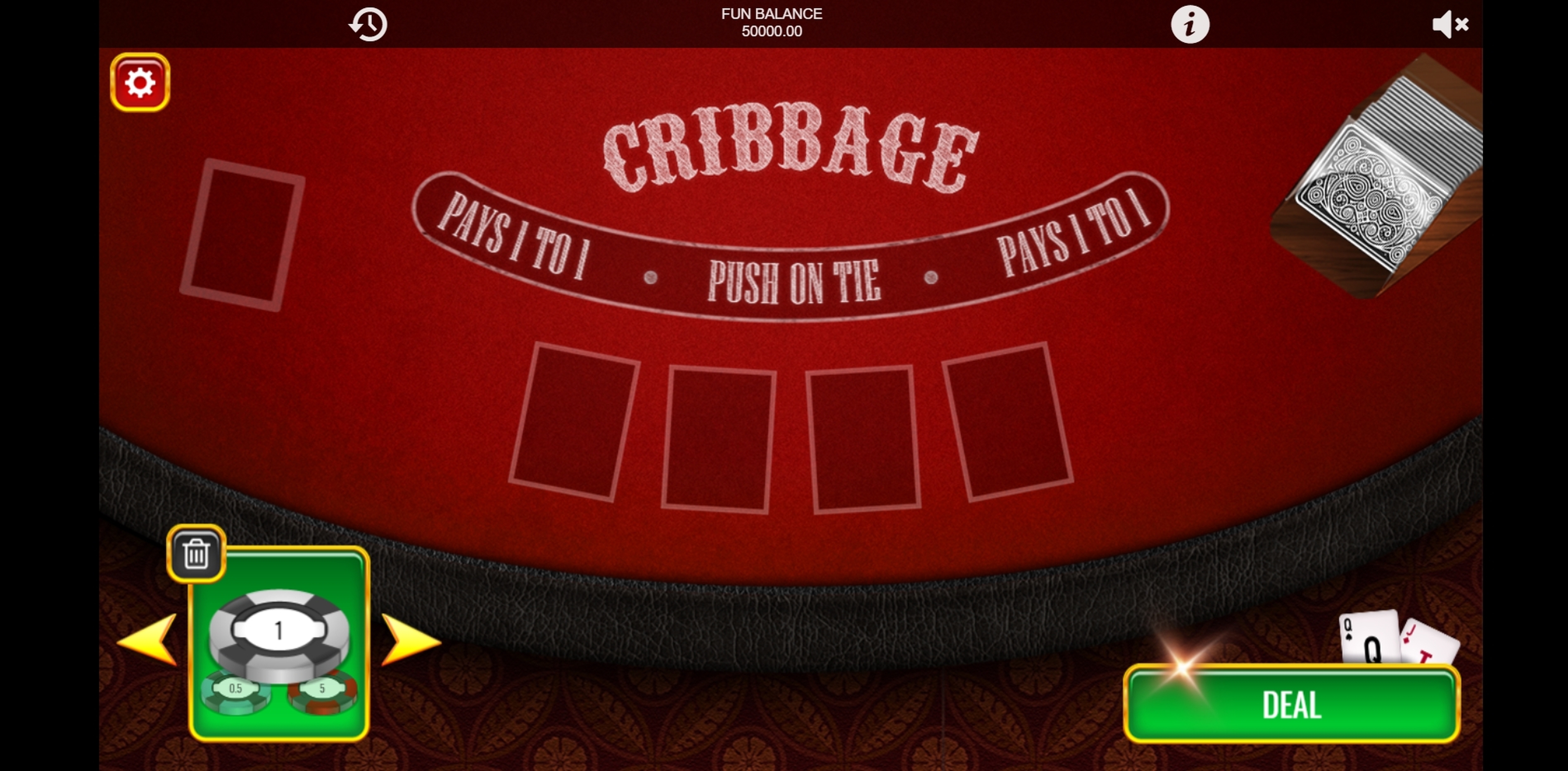 Reels in Cribbage Slot Game by 1x2 Gaming