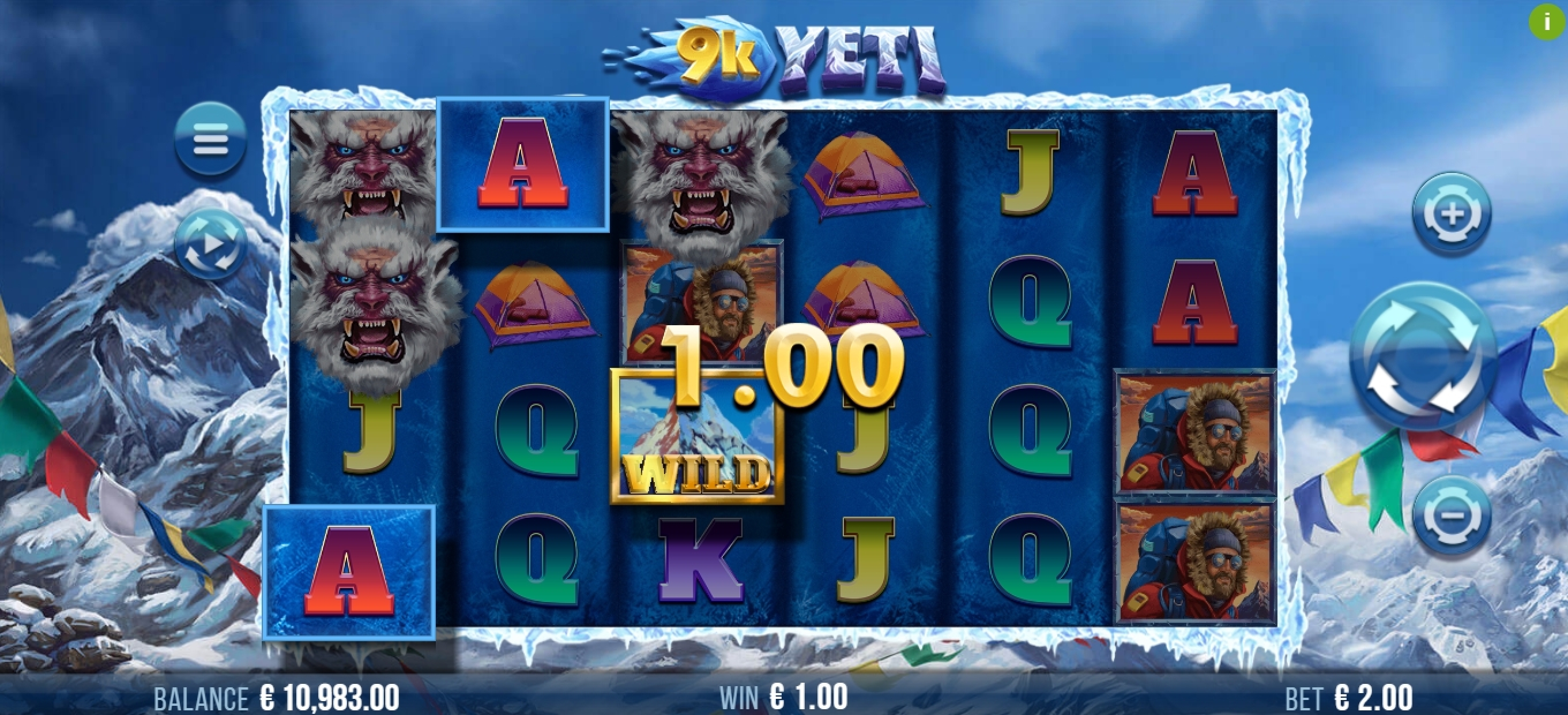 Win Money in 9K Yeti Free Slot Game by 4ThePlayer