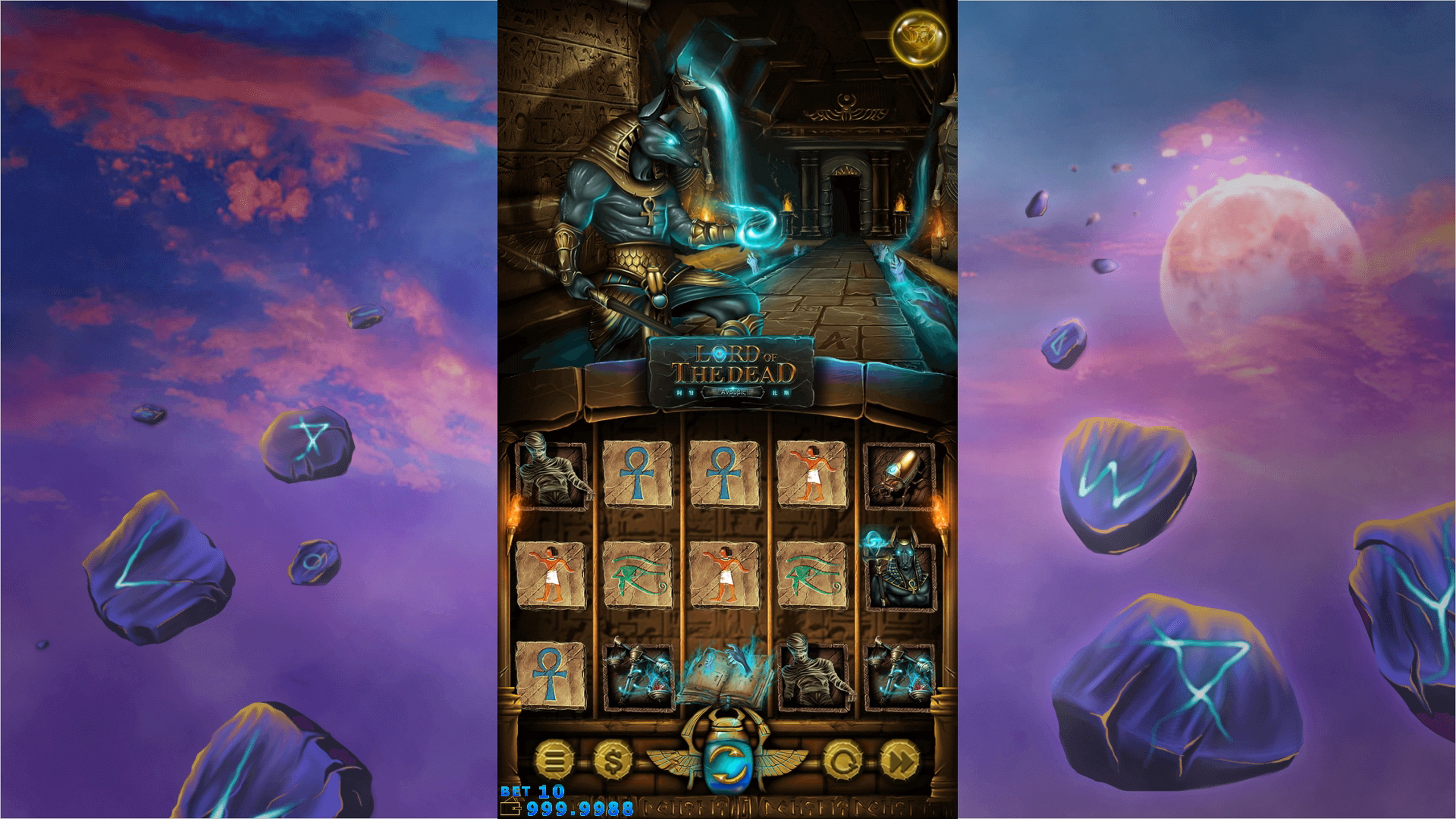 Reels in Lord of the Dead Slot Game by AllWaySpin
