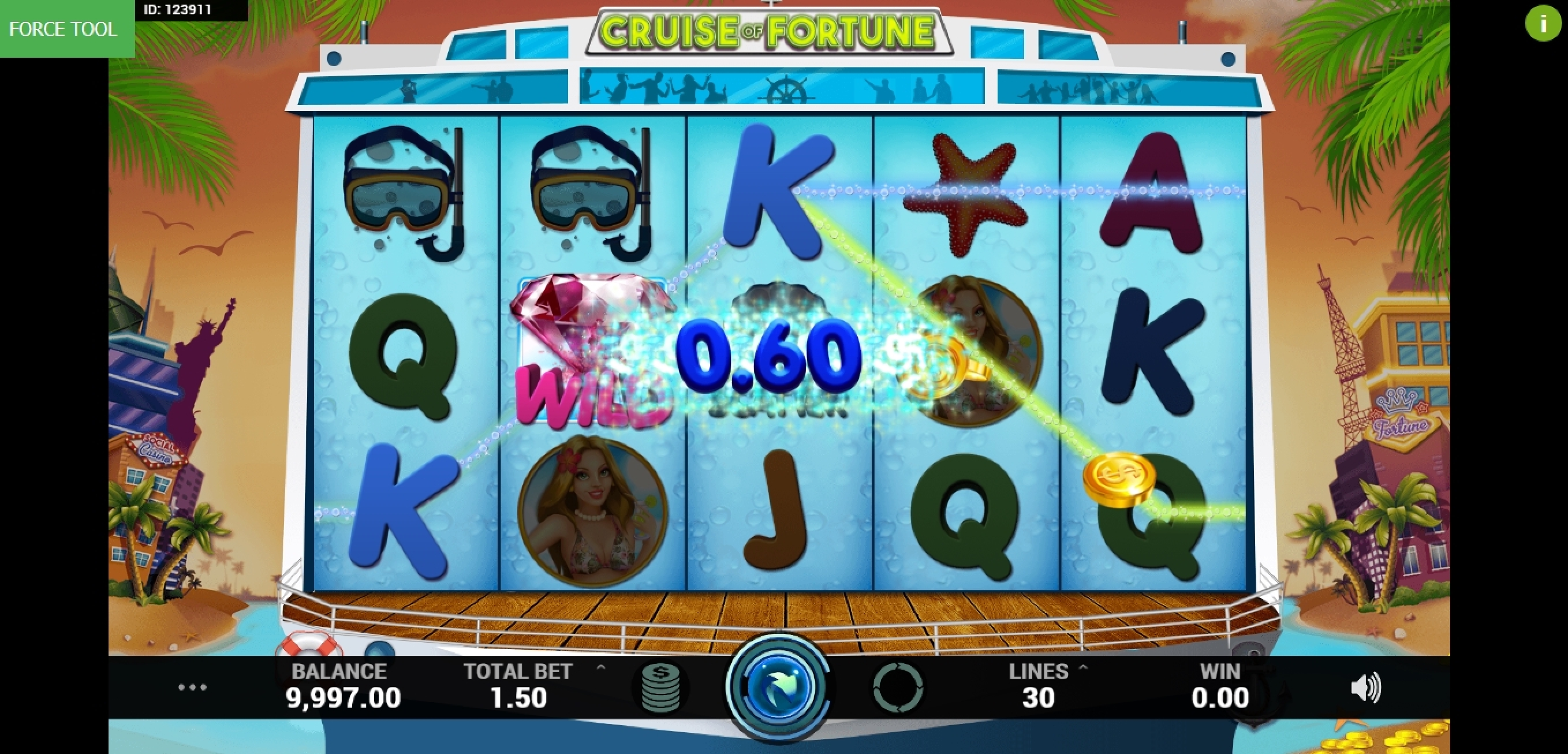 Win Money in Cruise of Fortune Free Slot Game by Caleta Gaming