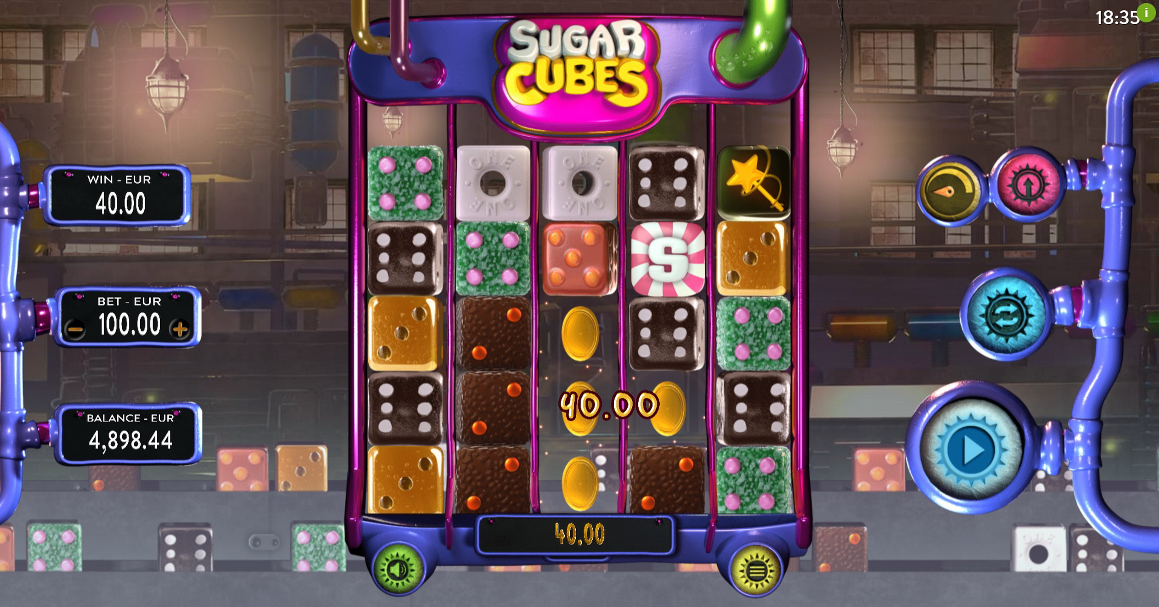 Win Money in Sugar Cubes Free Slot Game by DiceLab