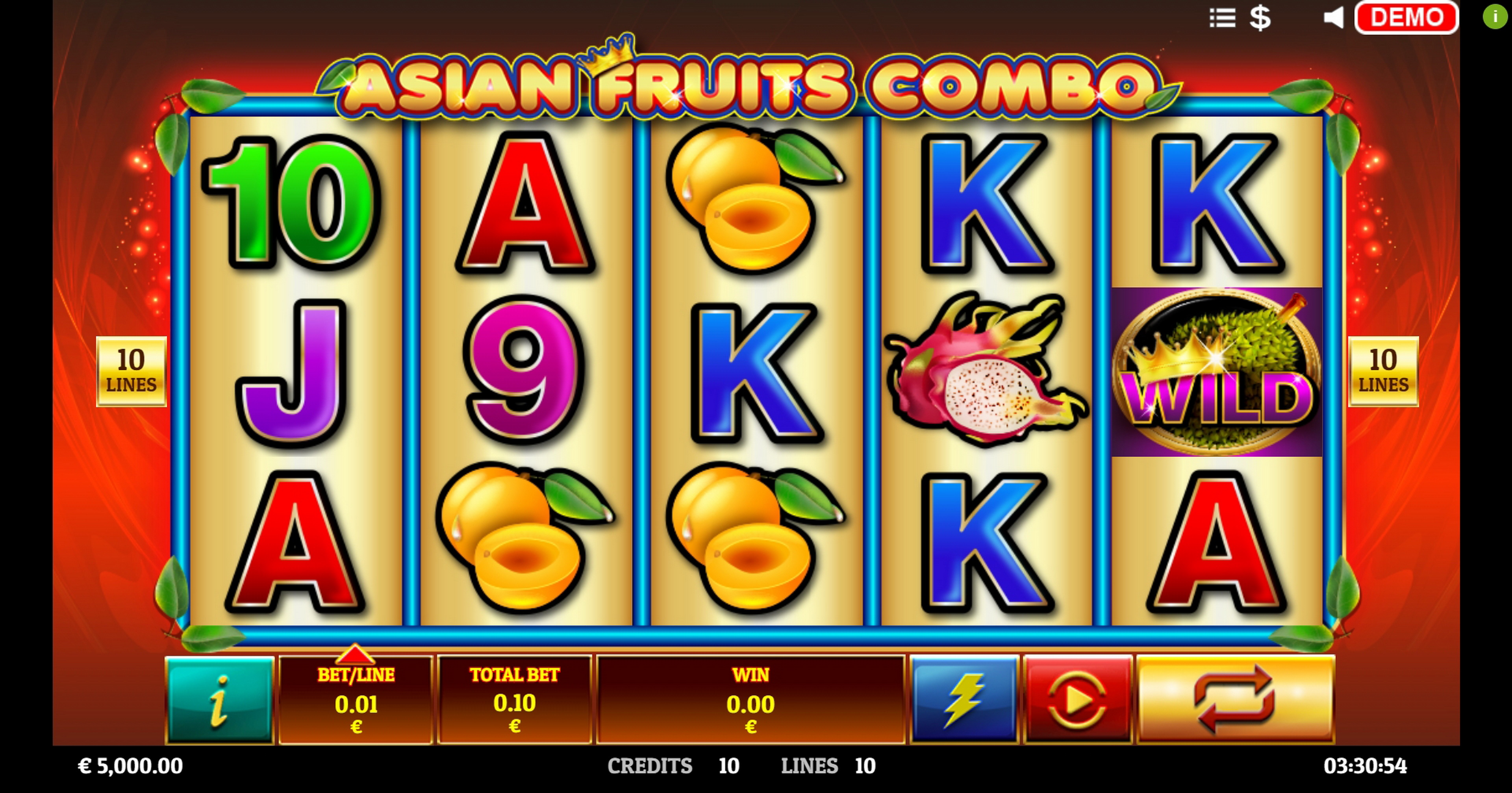 Reels in Fruit King (Givme Games) Slot Game by Givme Games