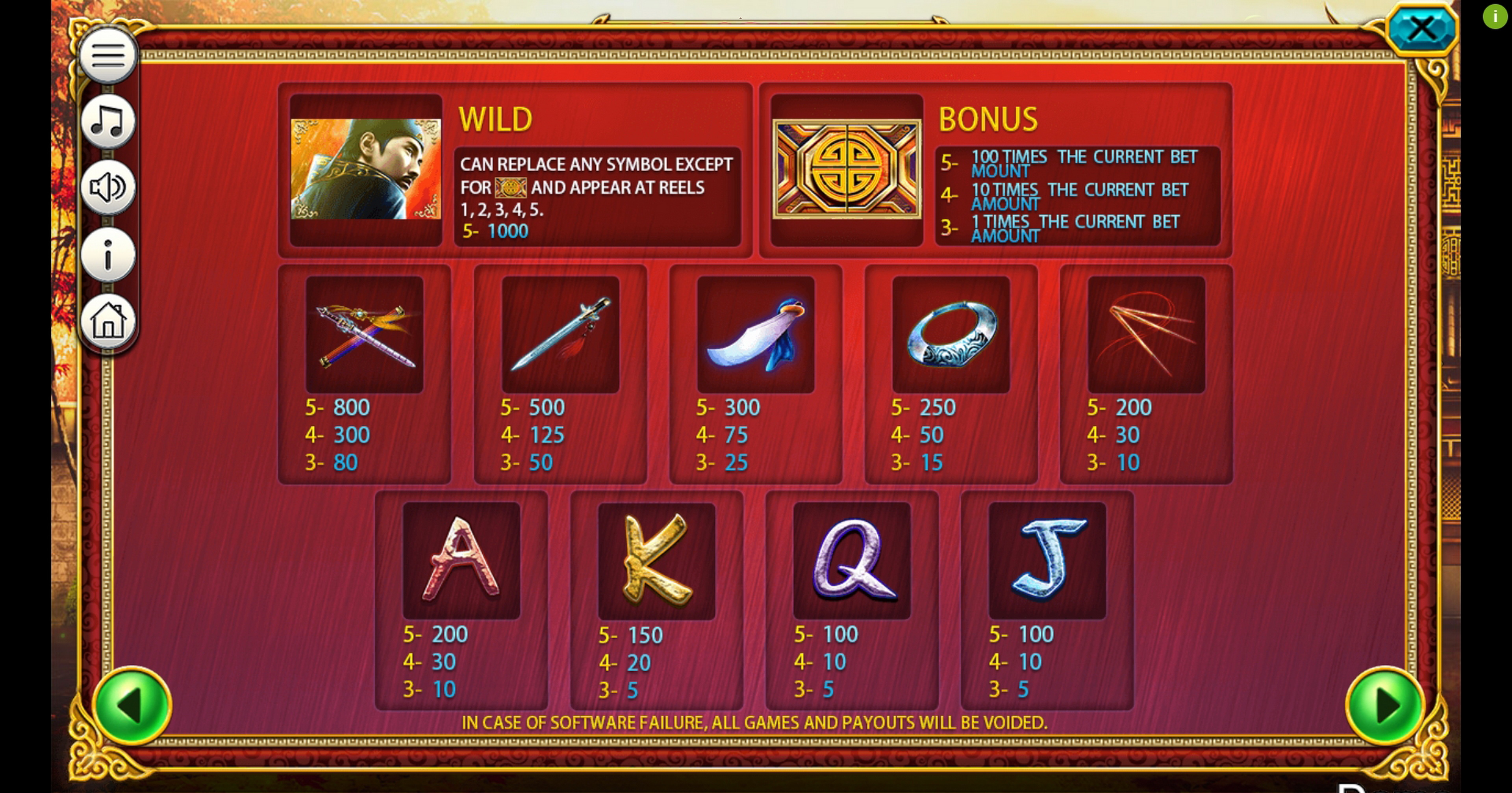 Info of Detective Dee (Iconic Gaming) Slot Game by Iconic Gaming