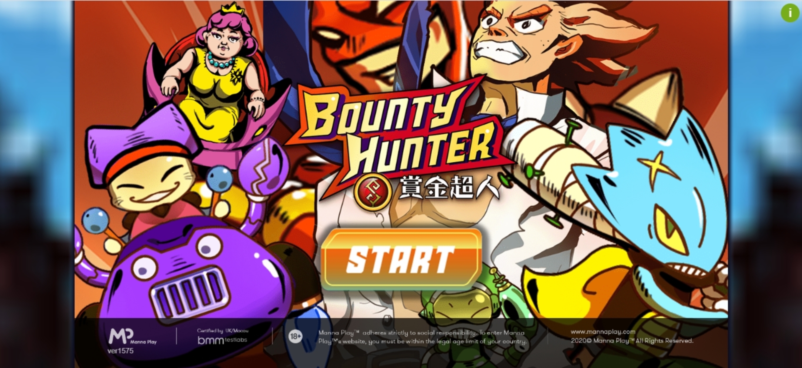 Play Bounty Hunter Free Casino Slot Game by Manna Play