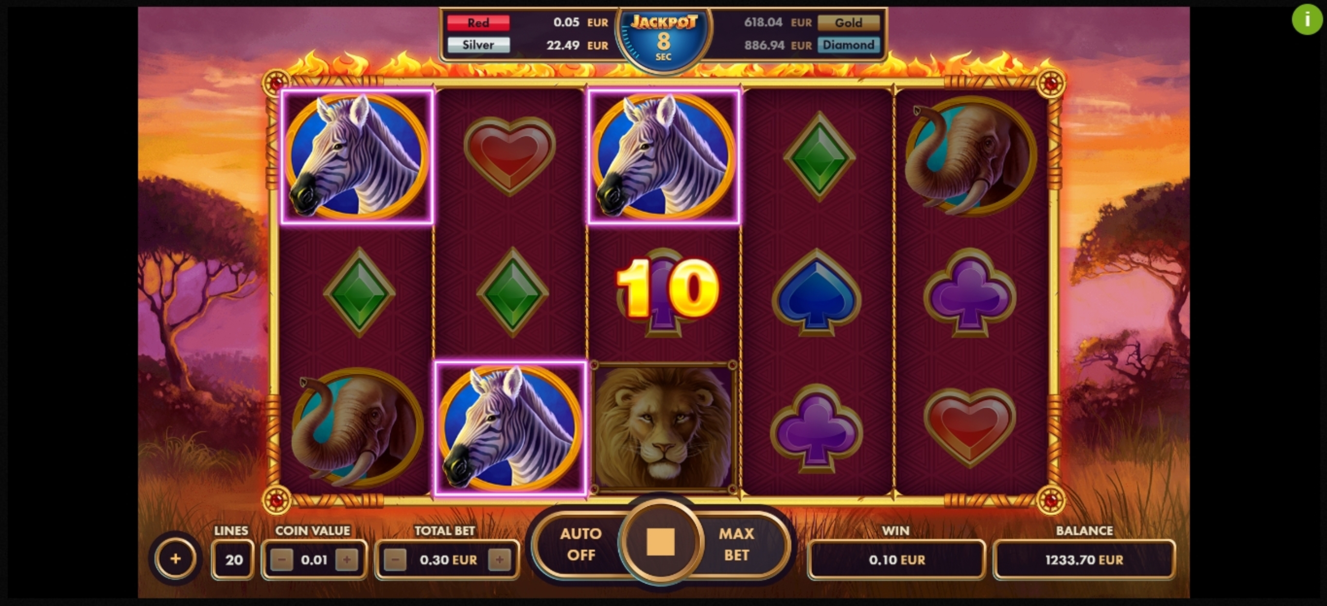 Win Money in African King Free Slot Game by NetGame