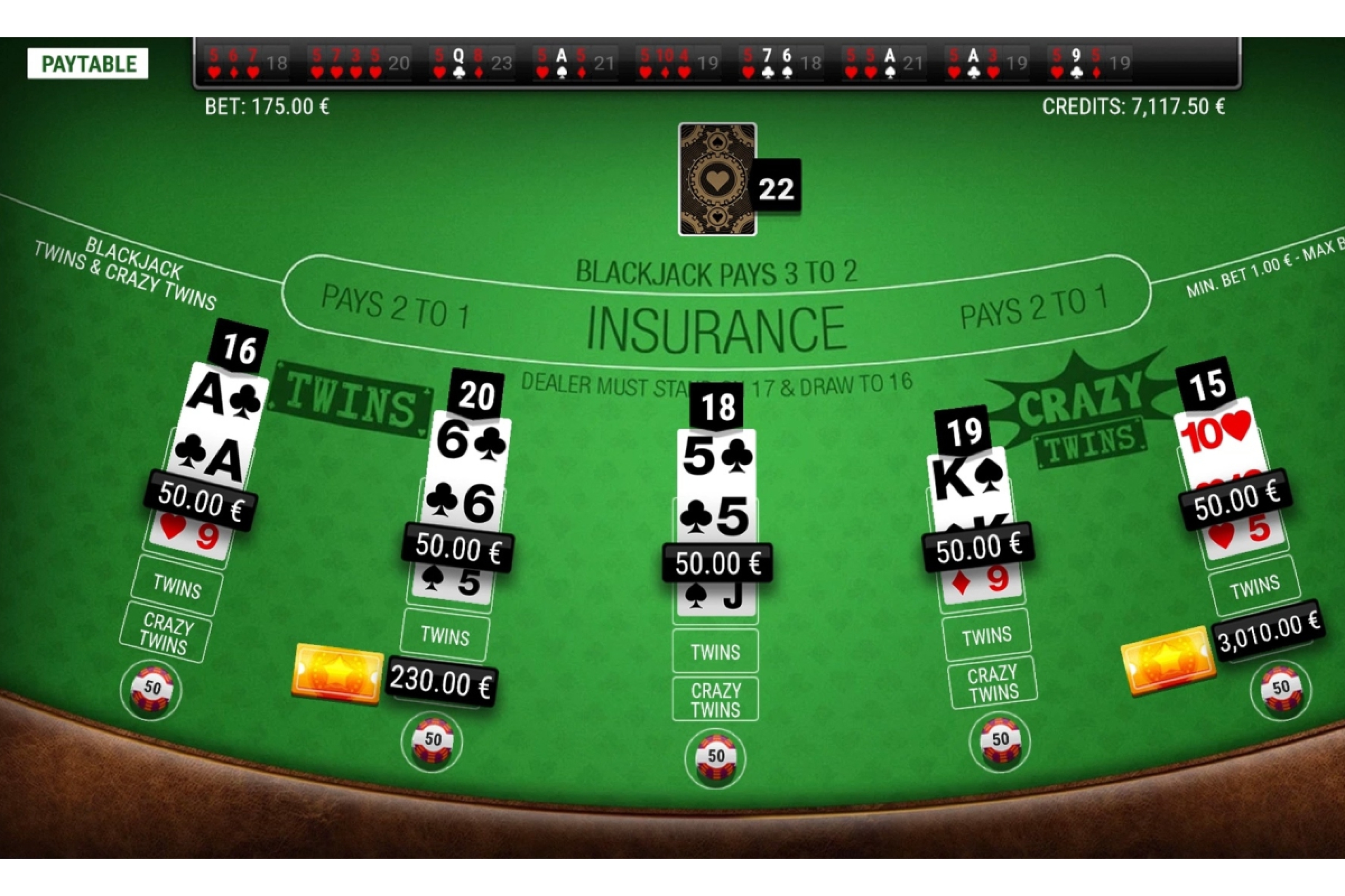 The Blackjack Classic (Spearhead Studios) Online Slot Demo Game by Spearhead Studios