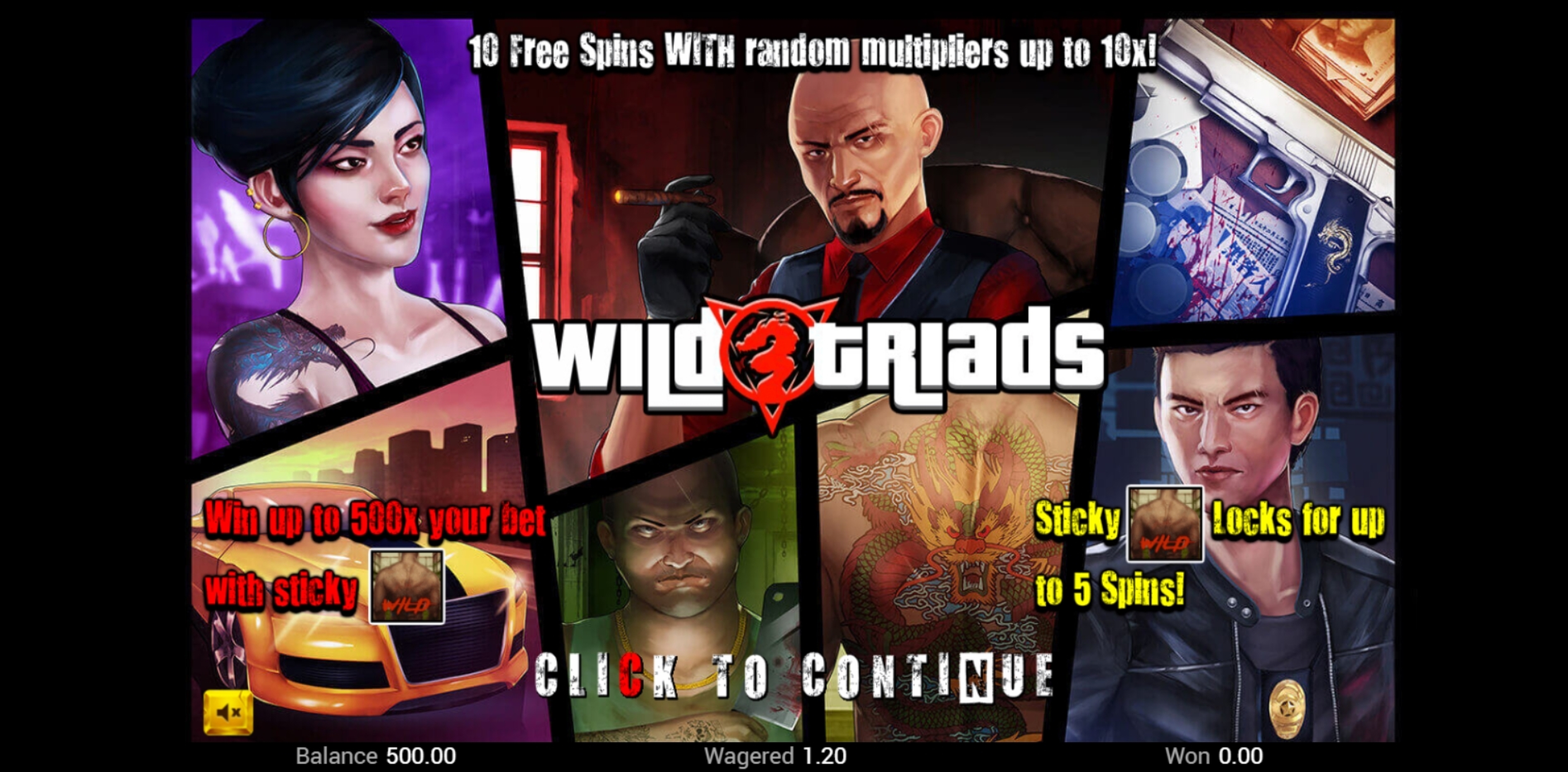 Play Wild Triads Free Casino Slot Game by Swintt