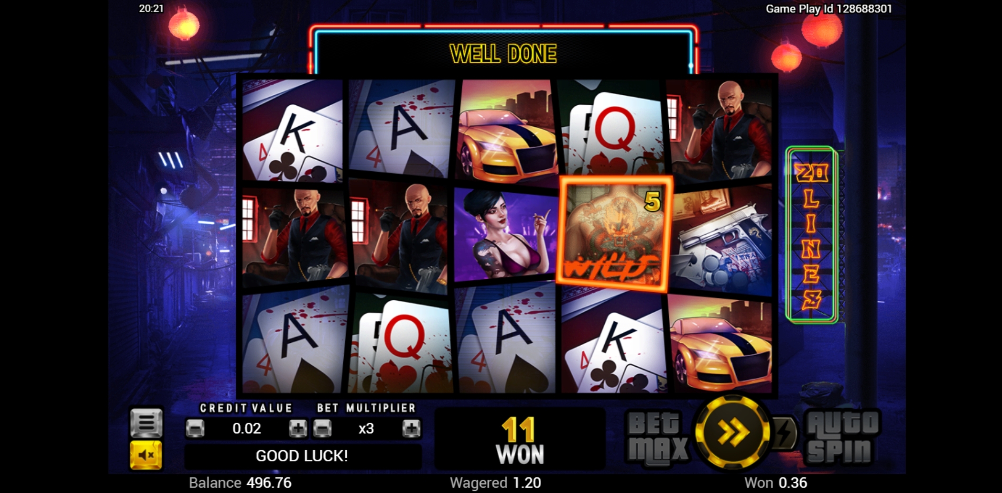 Win Money in Wild Triads Free Slot Game by Swintt