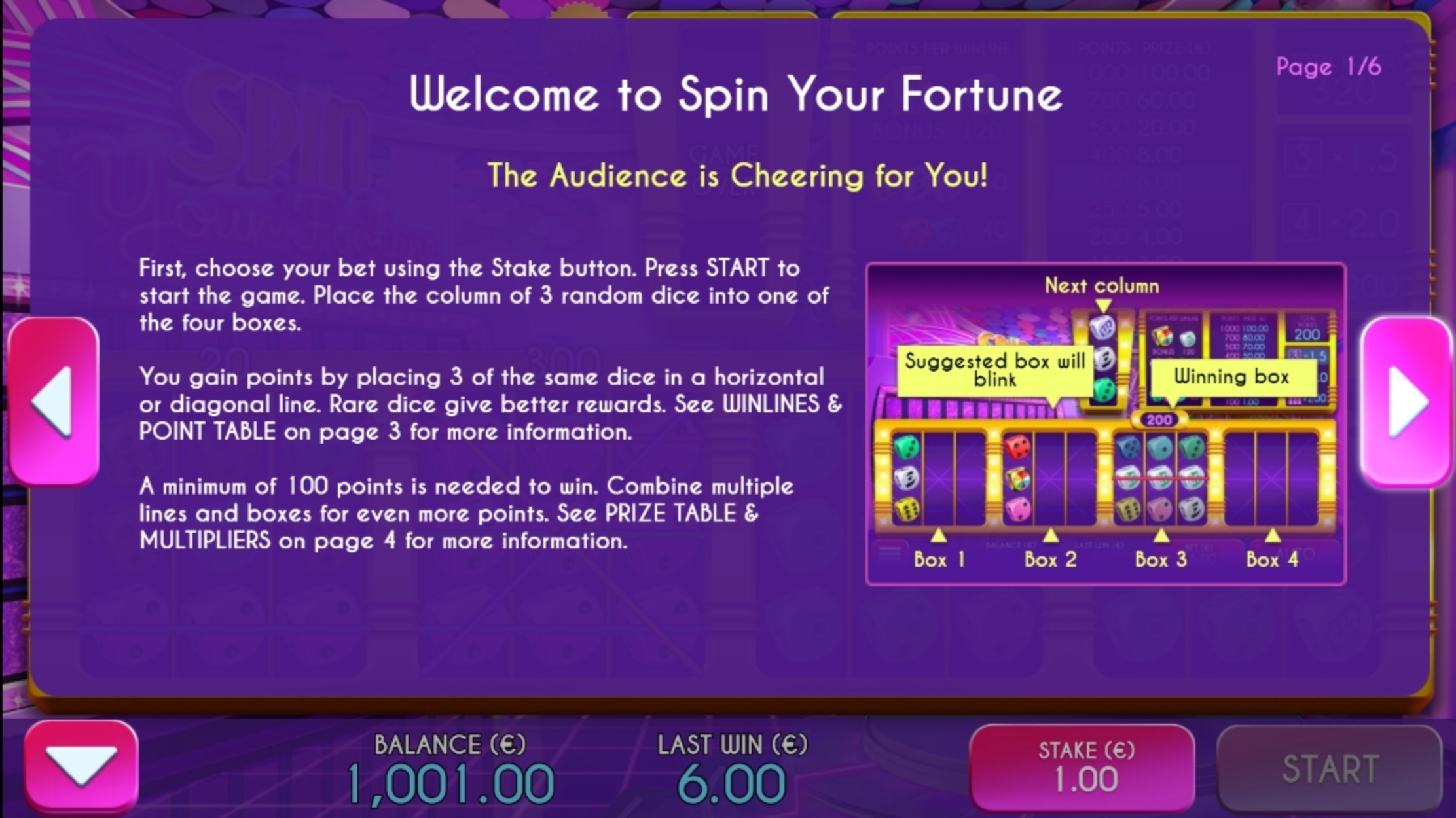 Info of Spin Your Fortune Slot Game by Air Dice
