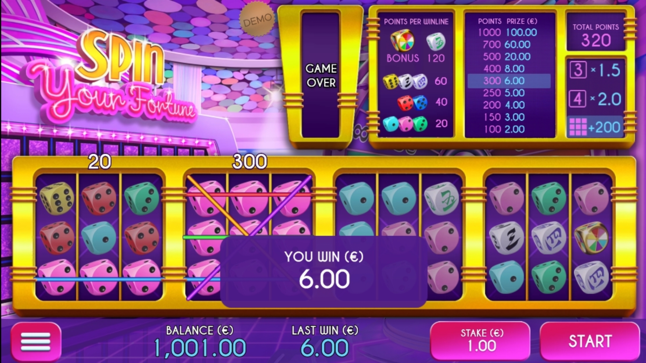 Win Money in Spin Your Fortune Free Slot Game by Air Dice