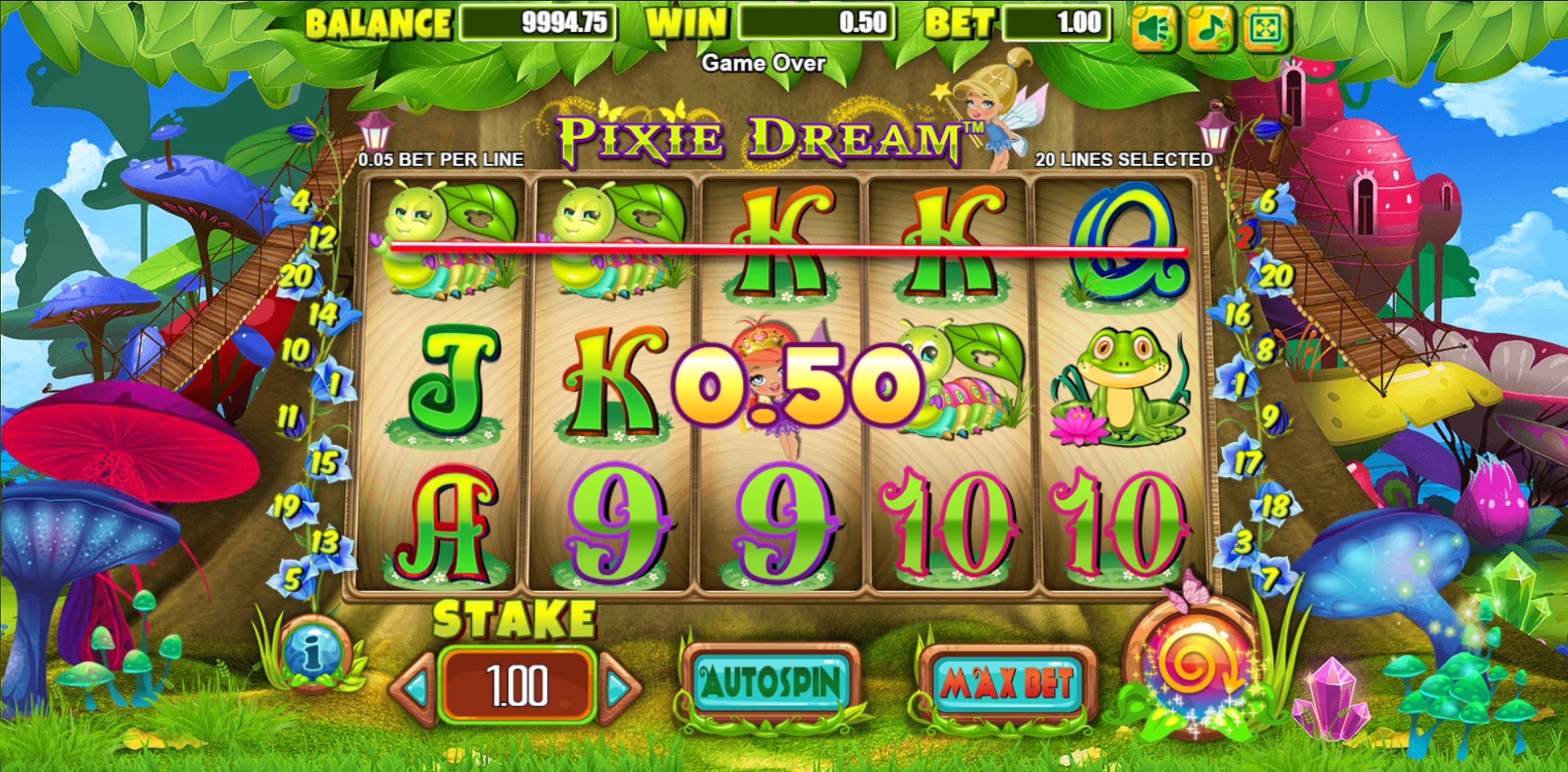 Win Money in Pixie Dream Free Slot Game by Allbet Gaming