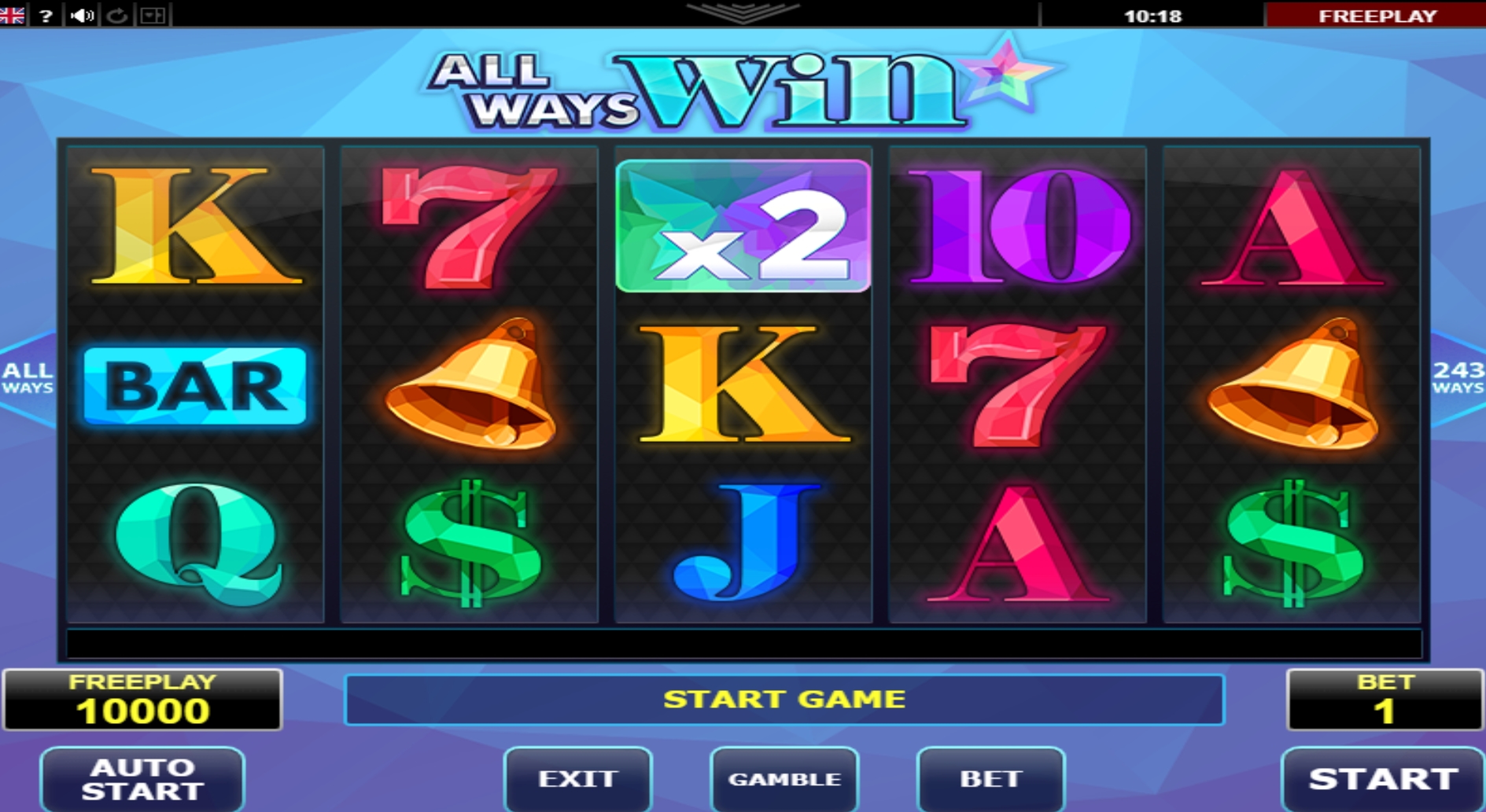 Reels in All Ways Win Slot Game by Amatic Industries