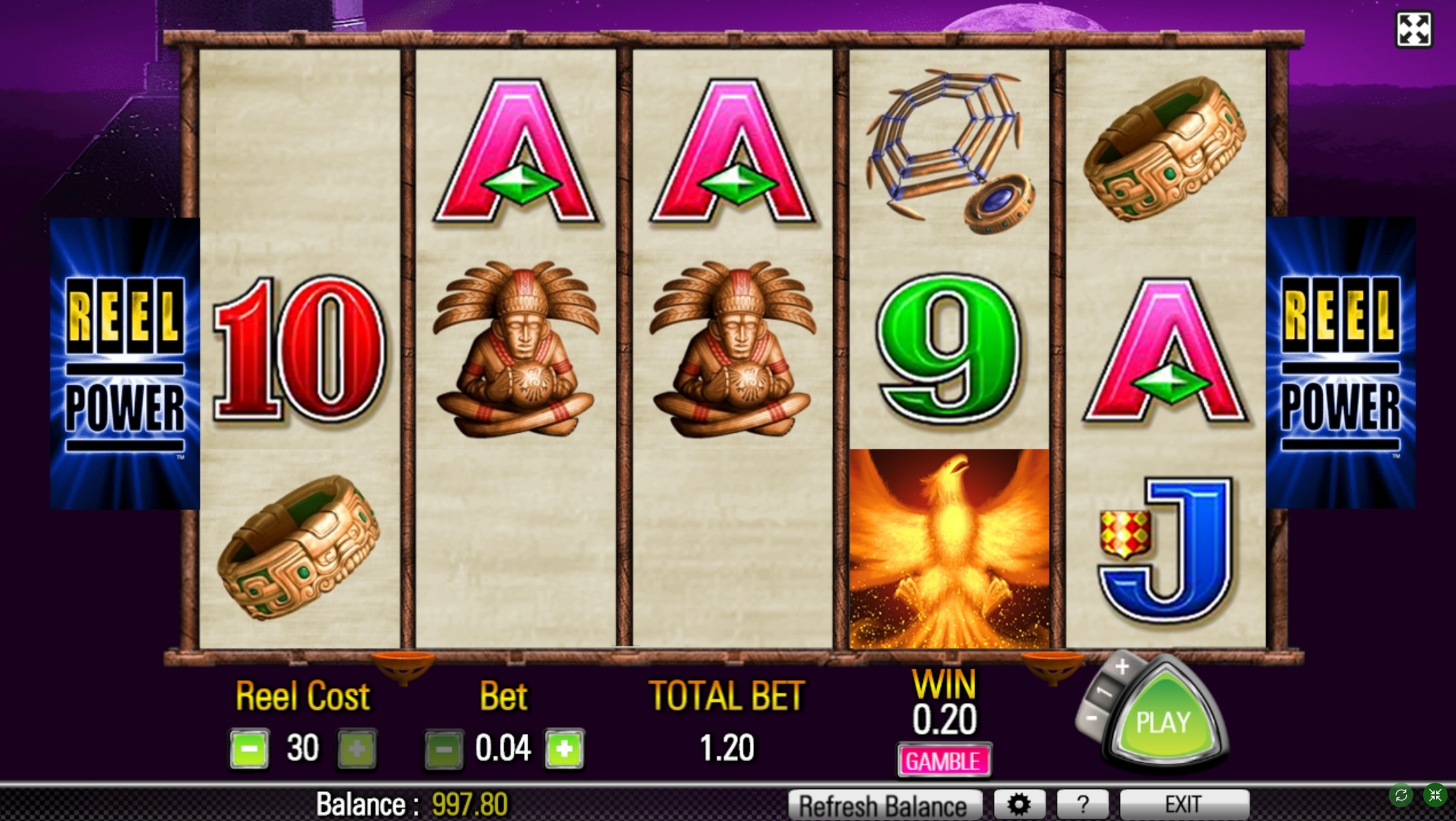Win Money in Firelight Free Slot Game by Aristocrat