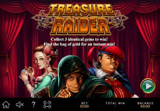 The Treasure Raider Online Slot Demo Game by Bally Technologies