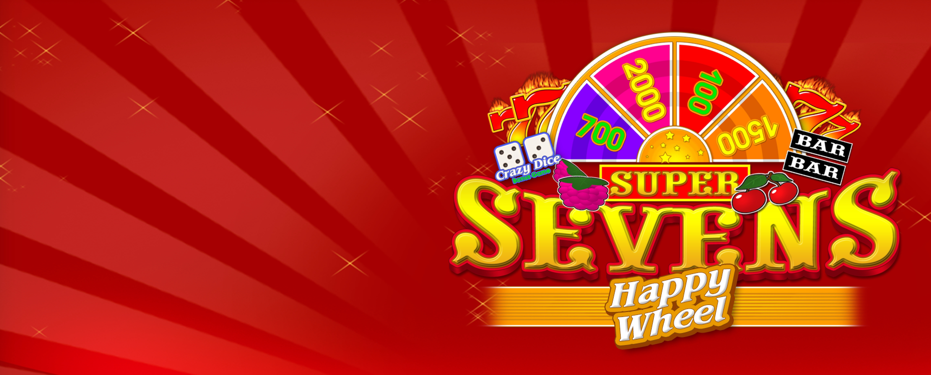 The Super Sevens Happy Wheel Online Slot Demo Game by Belatra Games