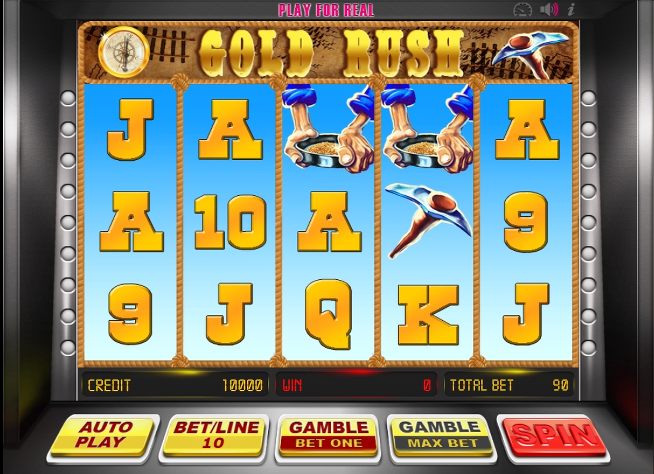 Reels in Gold Rush (BetConstruct) Slot Game by Betconstruct