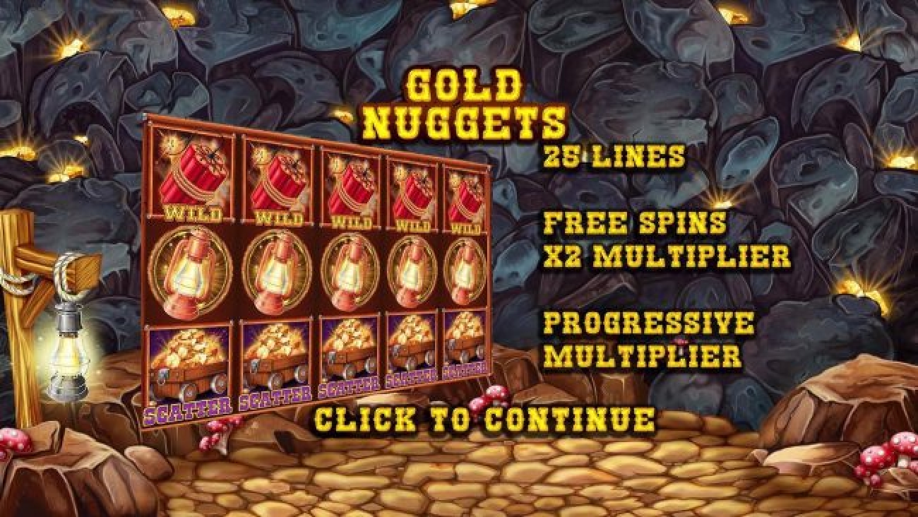 The Gold Nuggets Online Slot Demo Game by betiXon