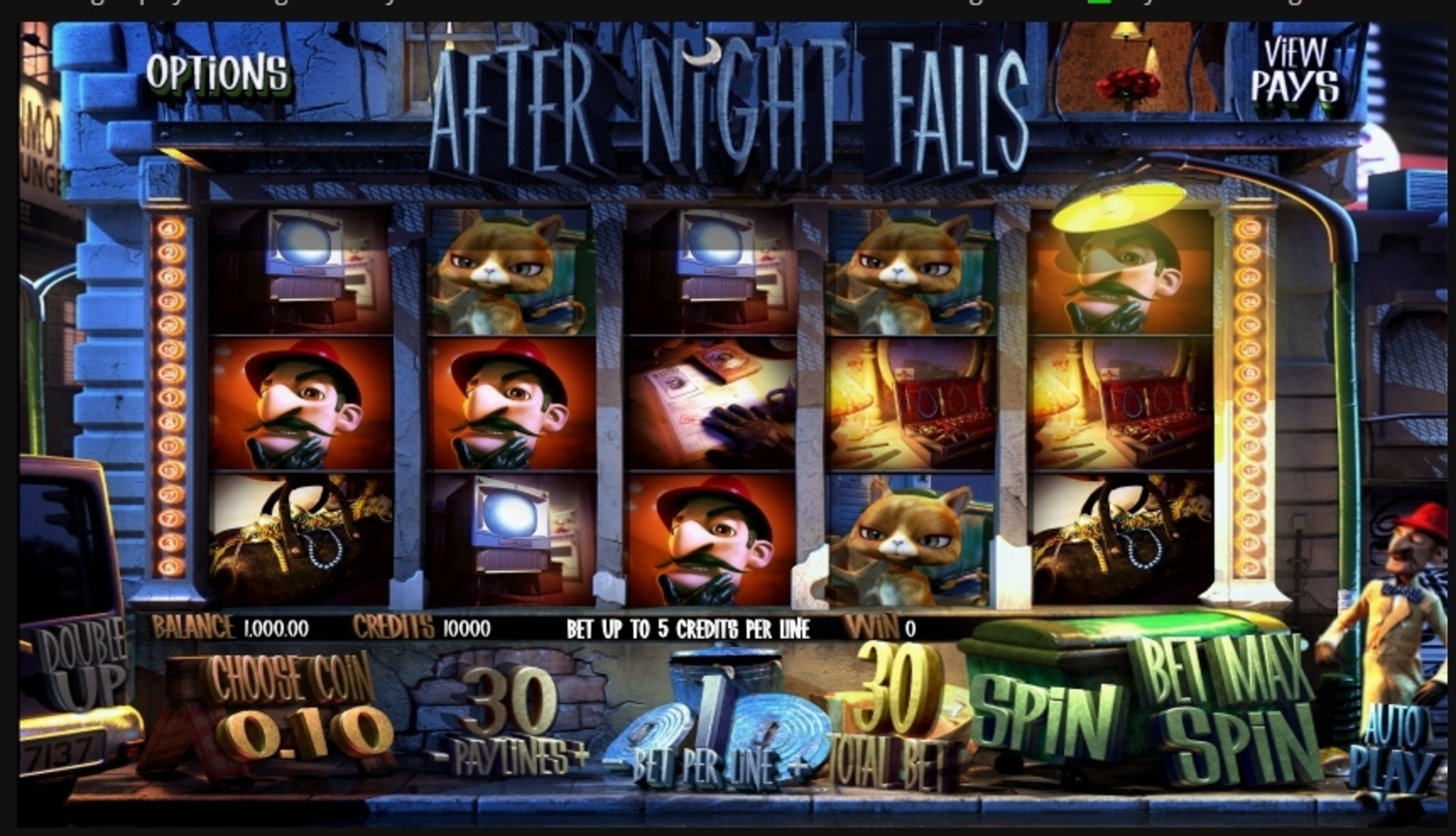 Reels in After Night Falls Slot Game by Betsoft