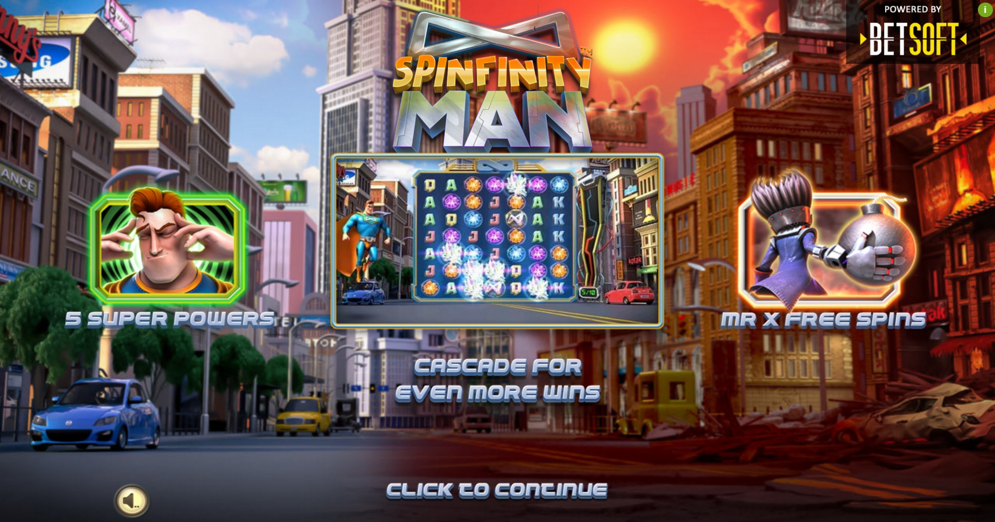 Play Spinfinity Man Free Casino Slot Game by Betsoft