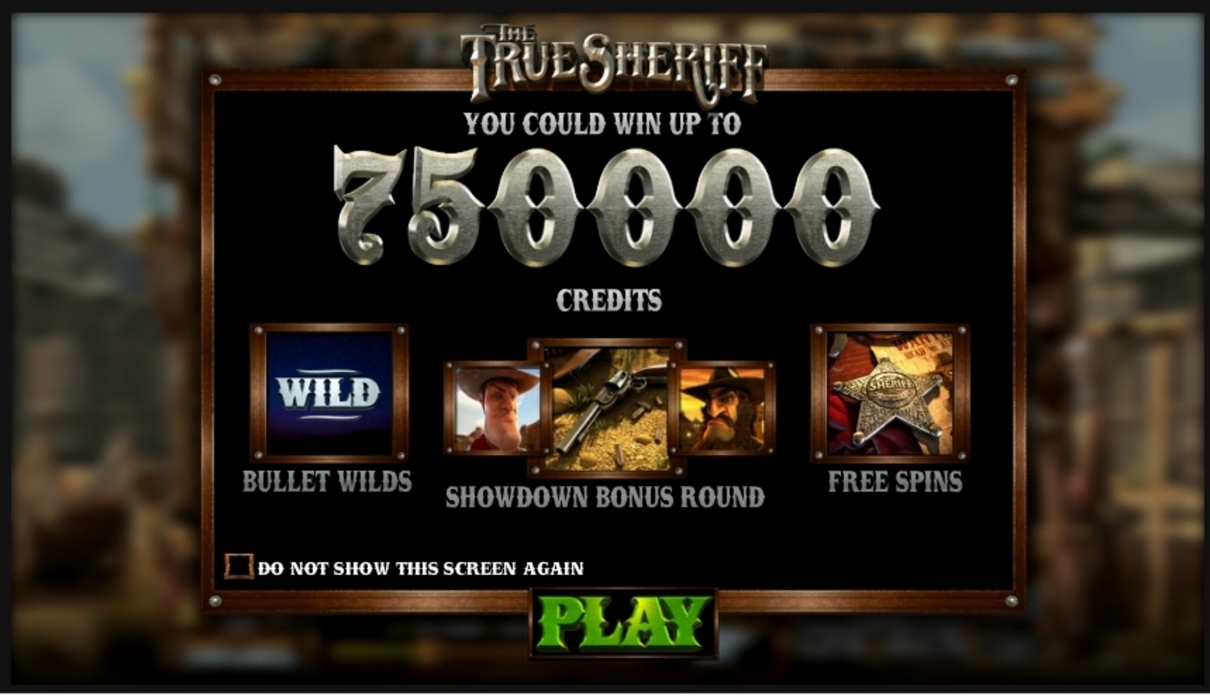 Play True Sheriff Free Casino Slot Game by Betsoft