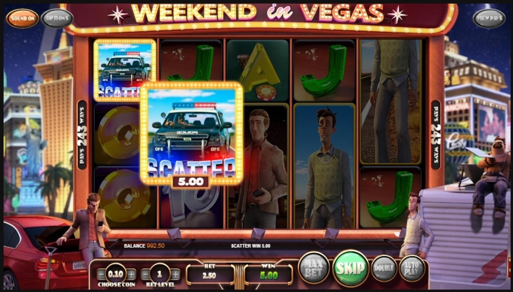 Win Money in Weekend In Vegas Free Slot Game by Betsoft