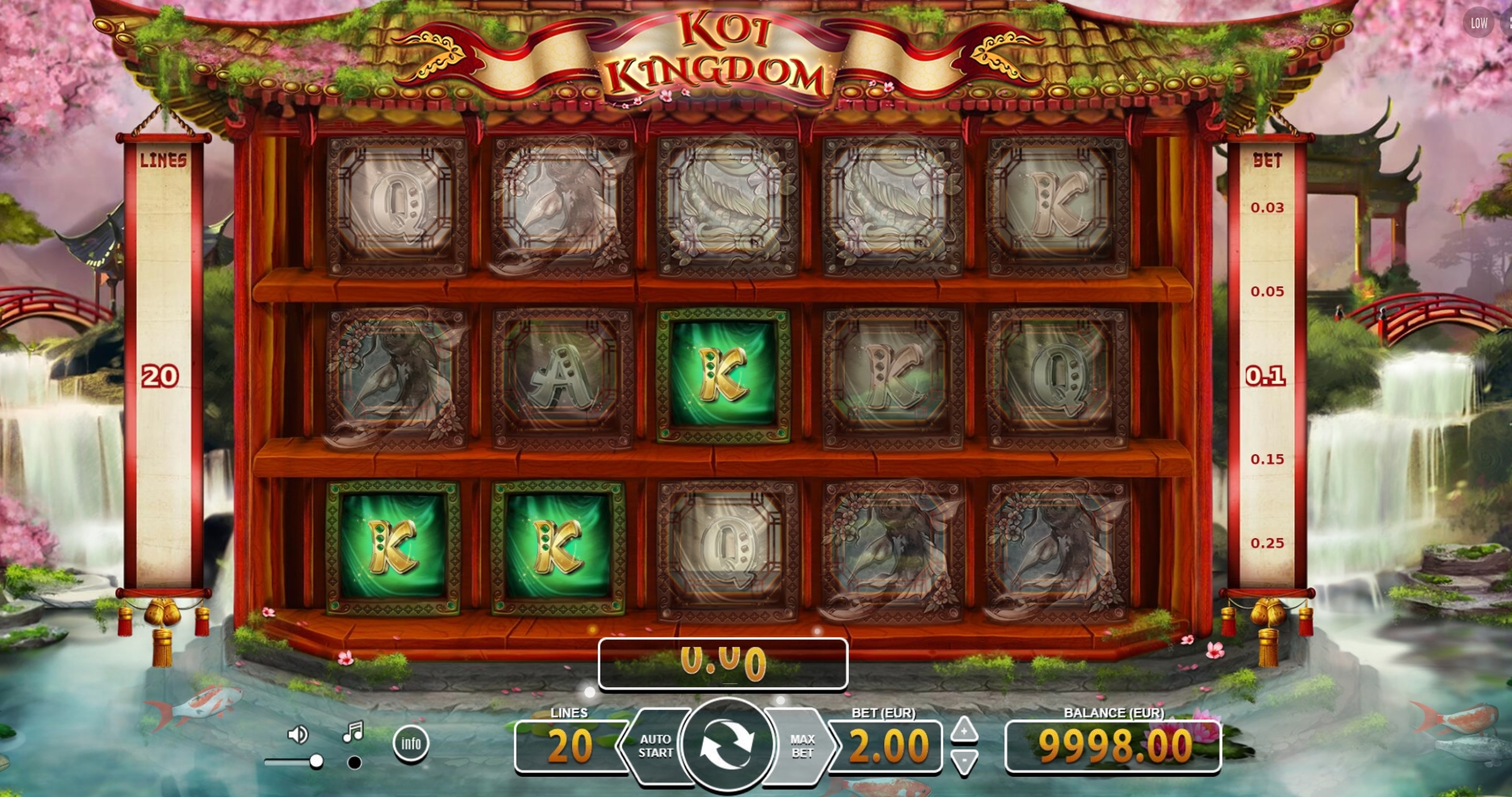 Win Money in Koi Kingdom Free Slot Game by BF Games