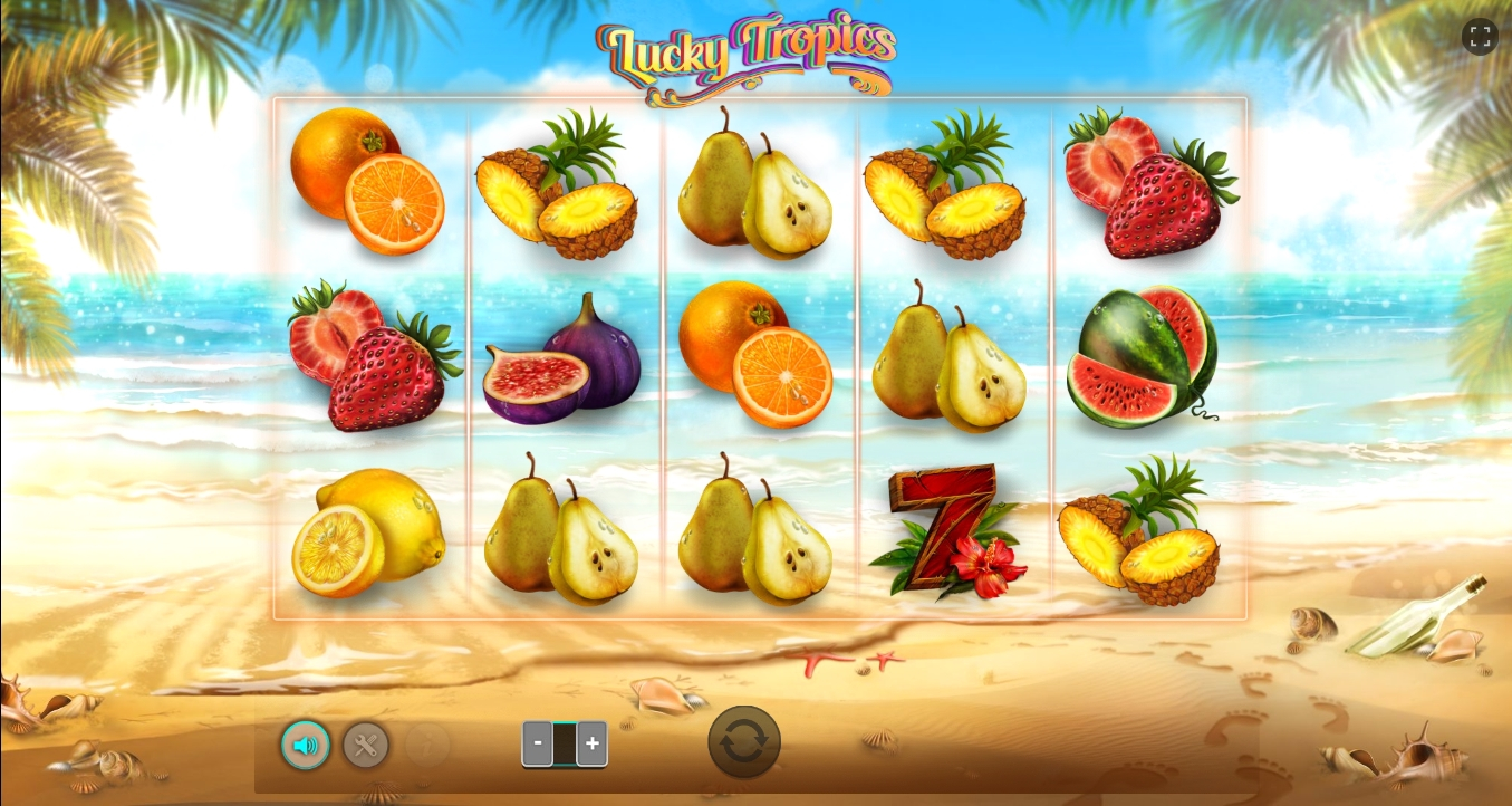 Reels in Lucky Tropics Slot Game by BF Games