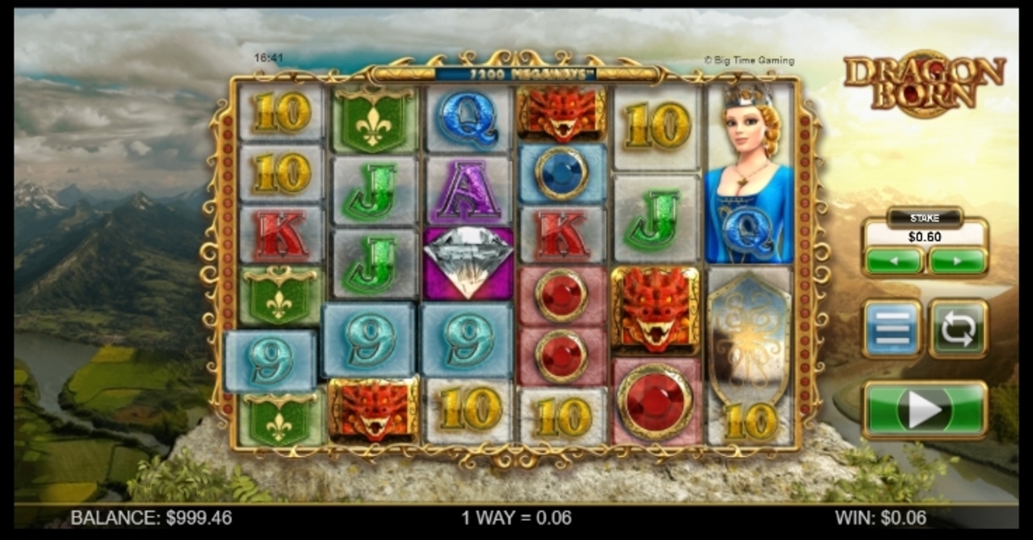 Win Money in Dragon Born Free Slot Game by Big Time Gaming