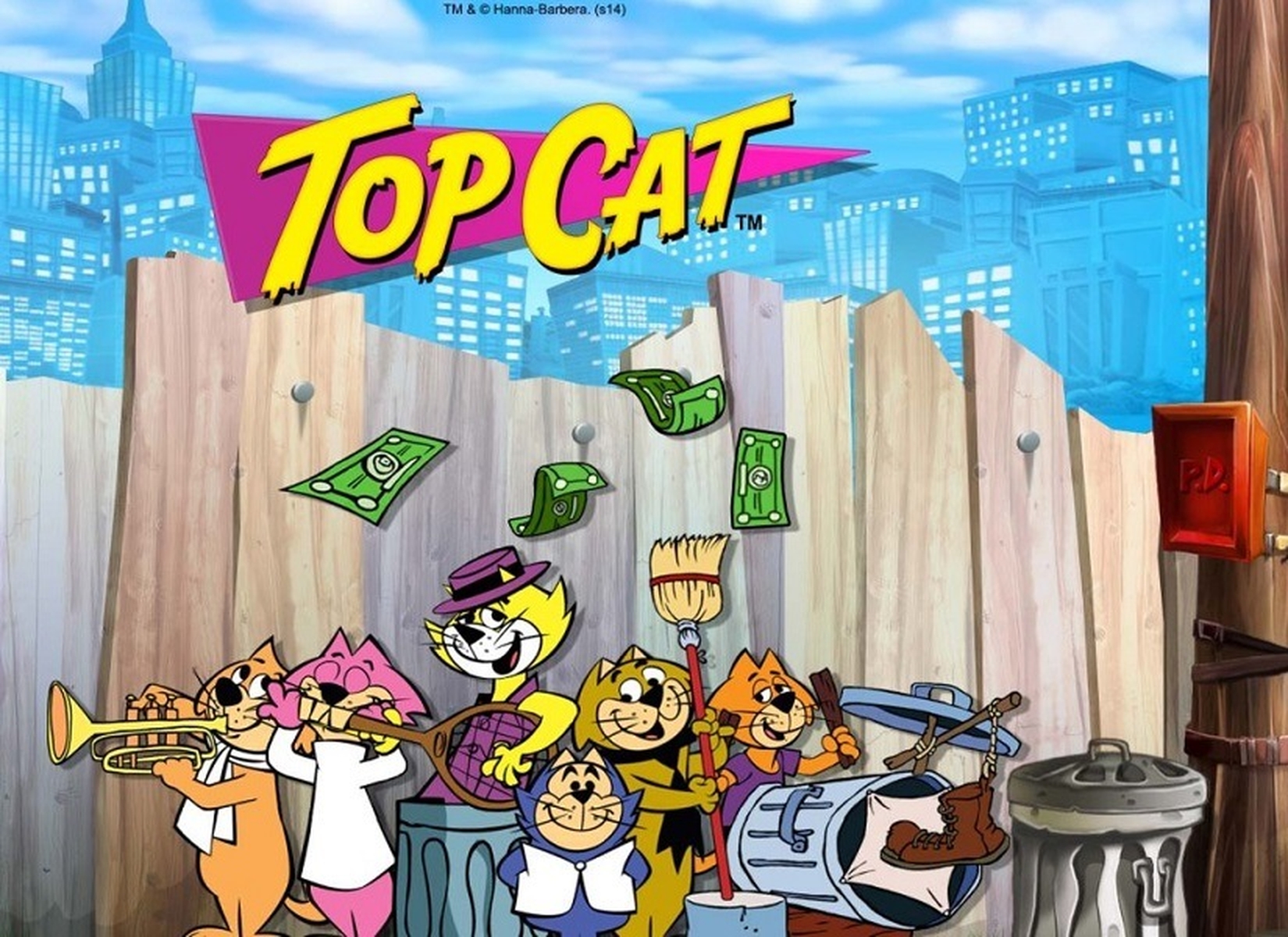The Top Cat Online Slot Demo Game by Blueprint Gaming