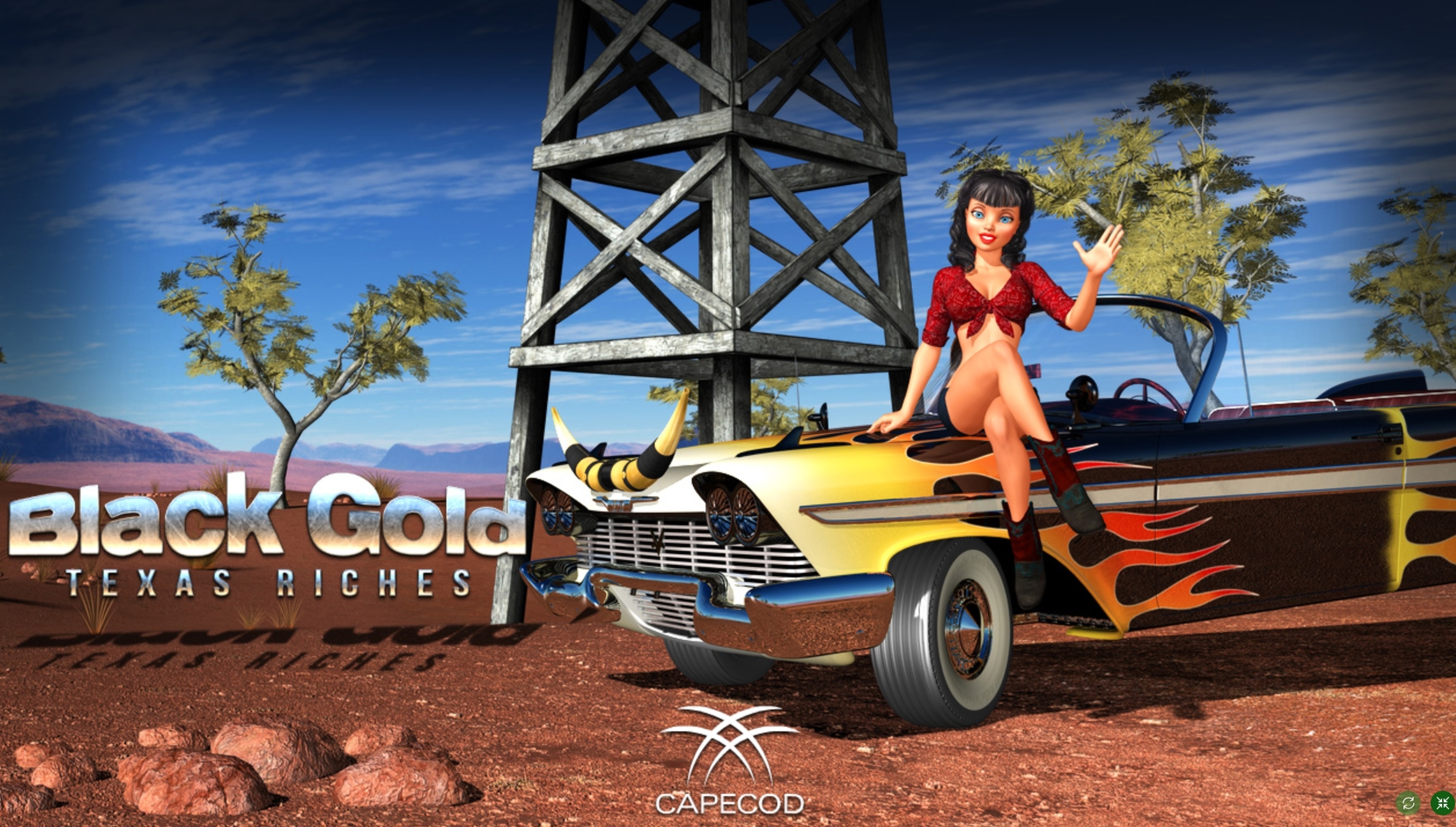 Play Black Gold Texas Riches Free Casino Slot Game by Capecod Gaming