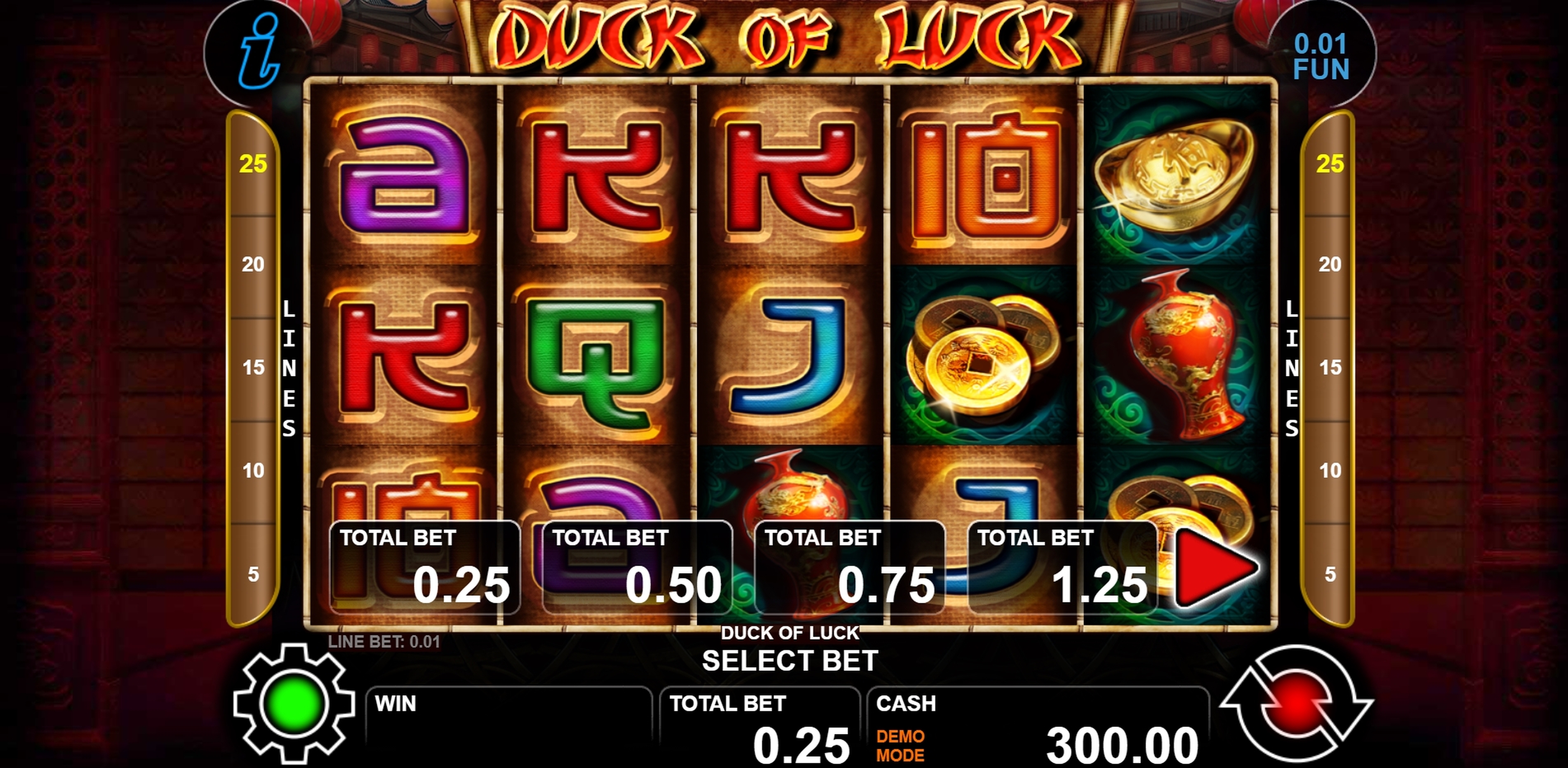 Reels in Duck of Luck Slot Game by casino technology