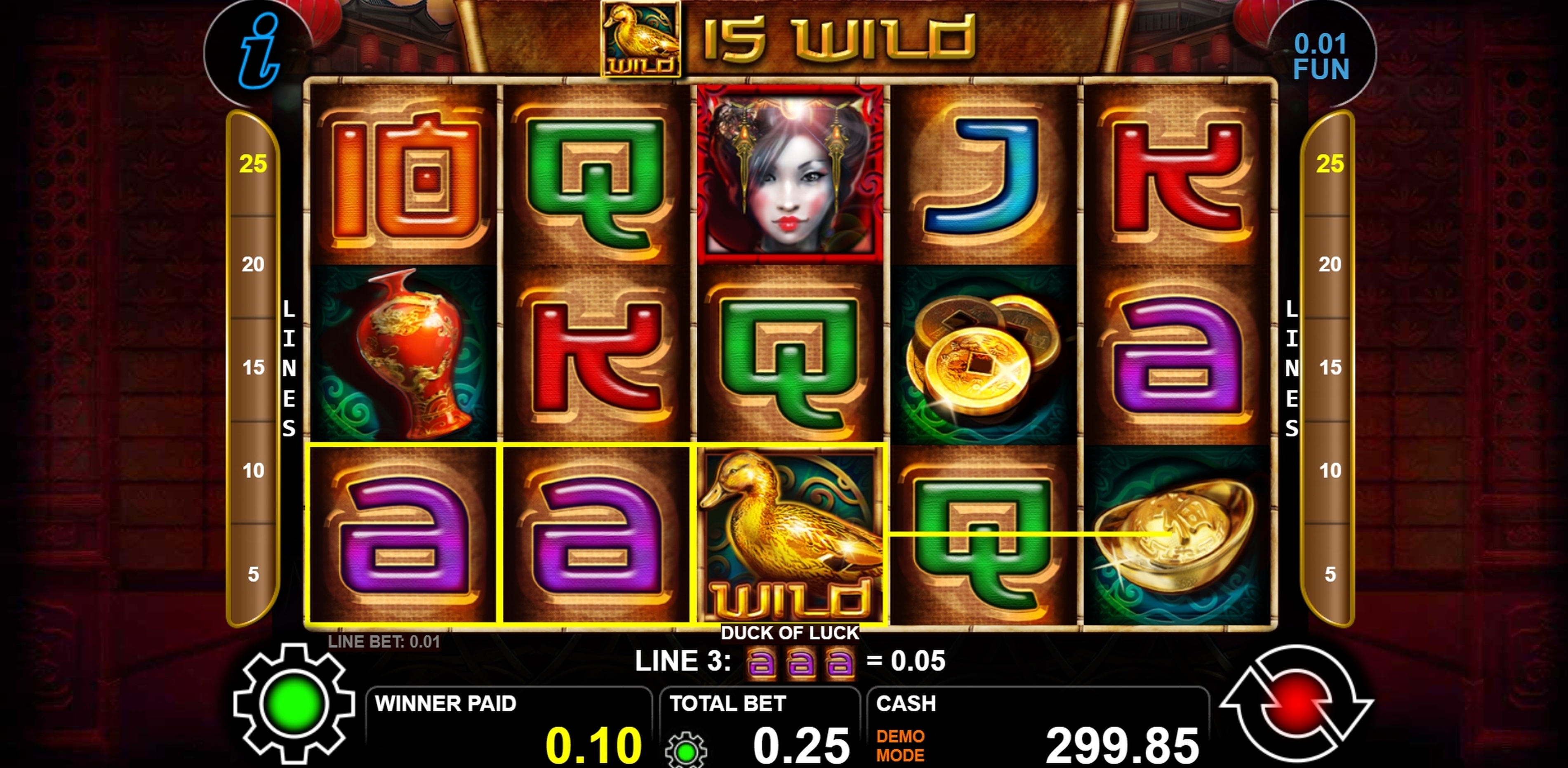 Win Money in Duck of Luck Free Slot Game by casino technology