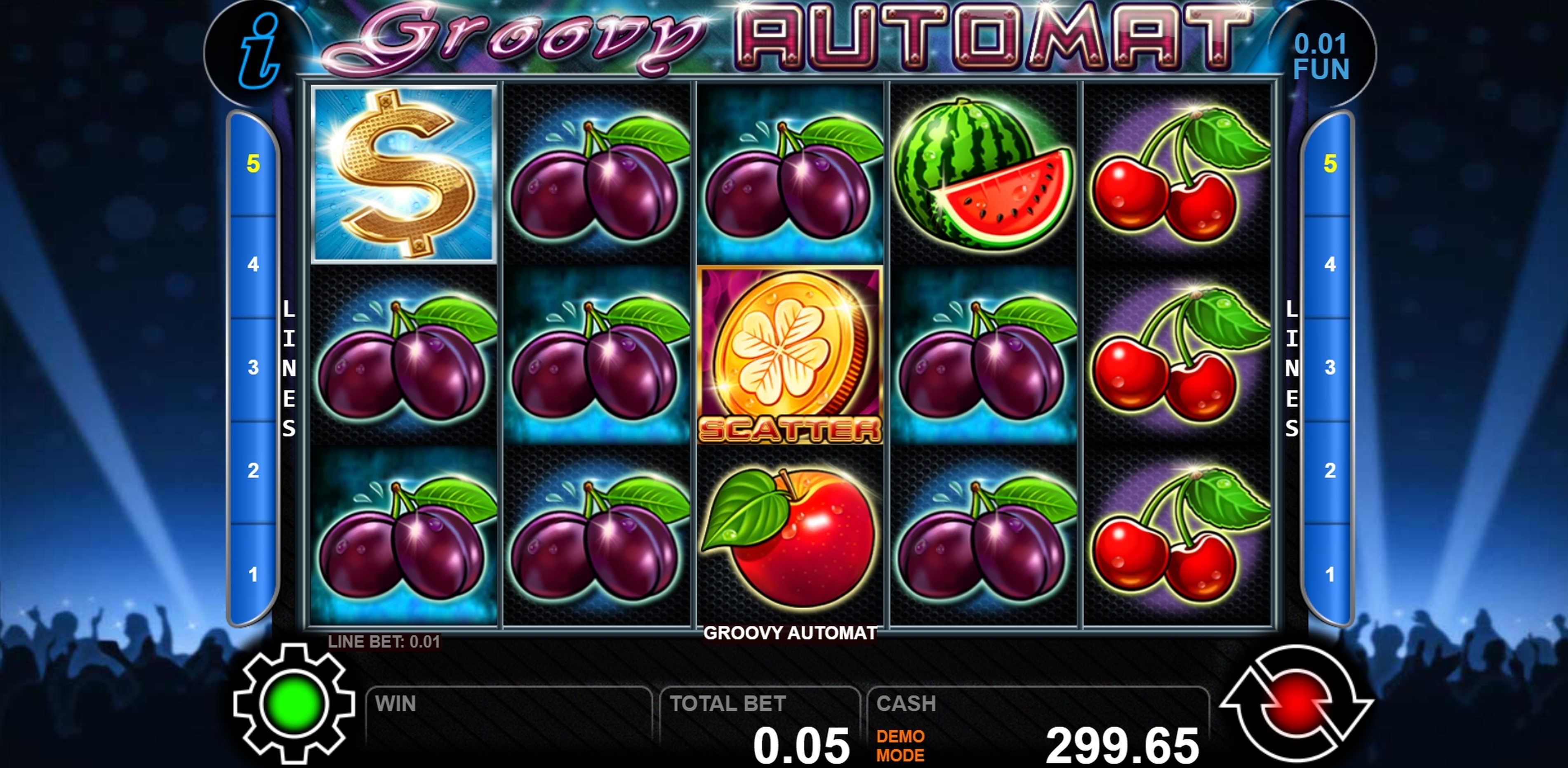 Win Money in Groovy Automat Free Slot Game by casino technology