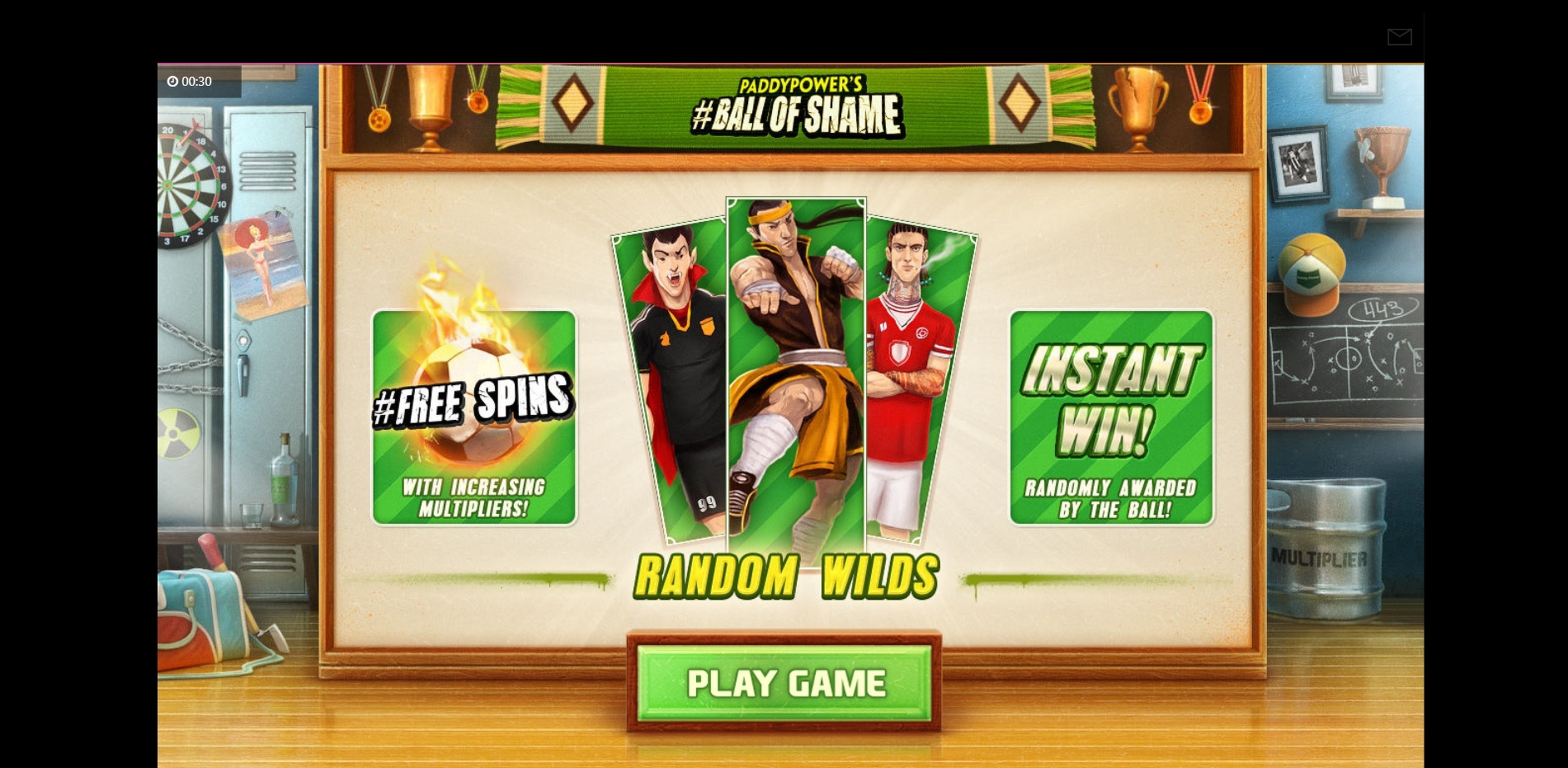 Play Ball Of Shame Free Casino Slot Game by Cayetano Gaming