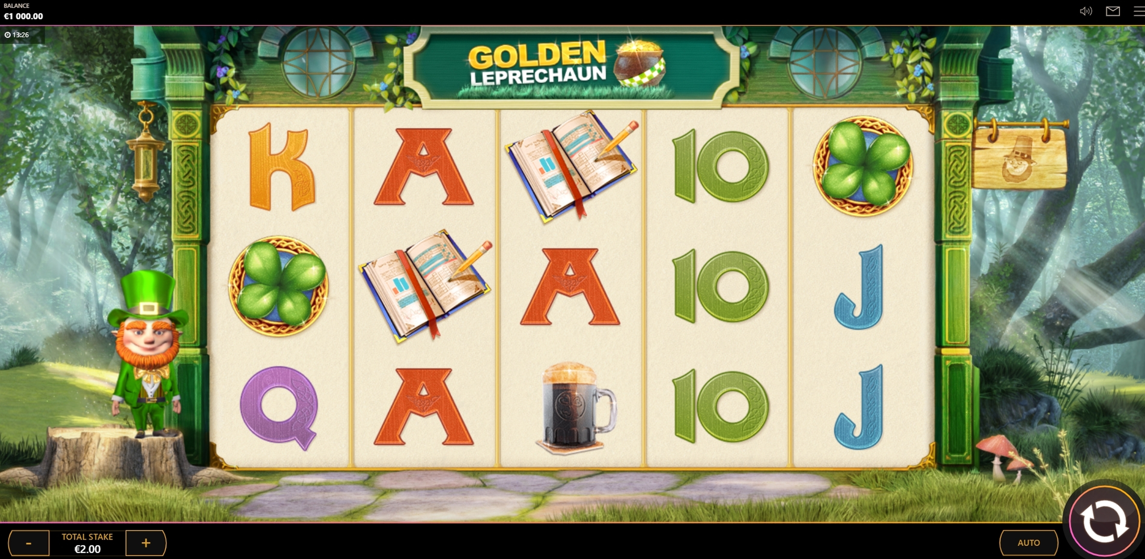 Reels in Paddy Power Gold Slot Game by Cayetano Gaming