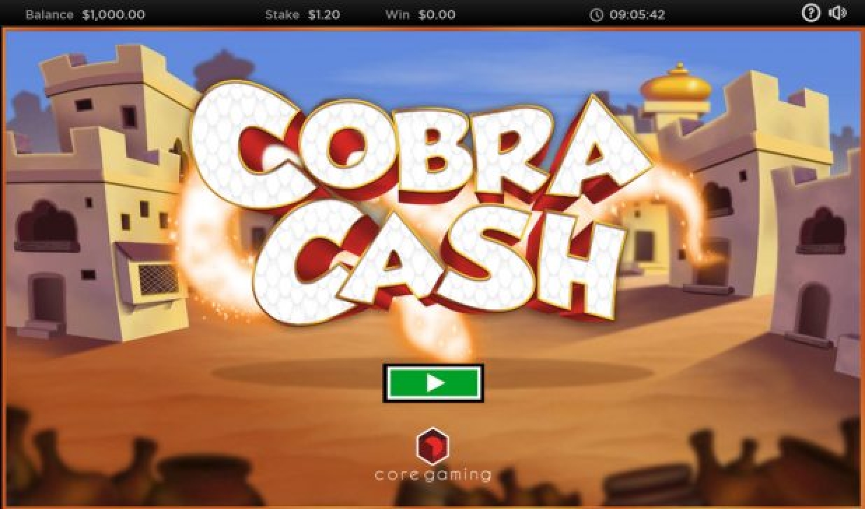 The Cobra Cash Online Slot Demo Game by CORE Gaming