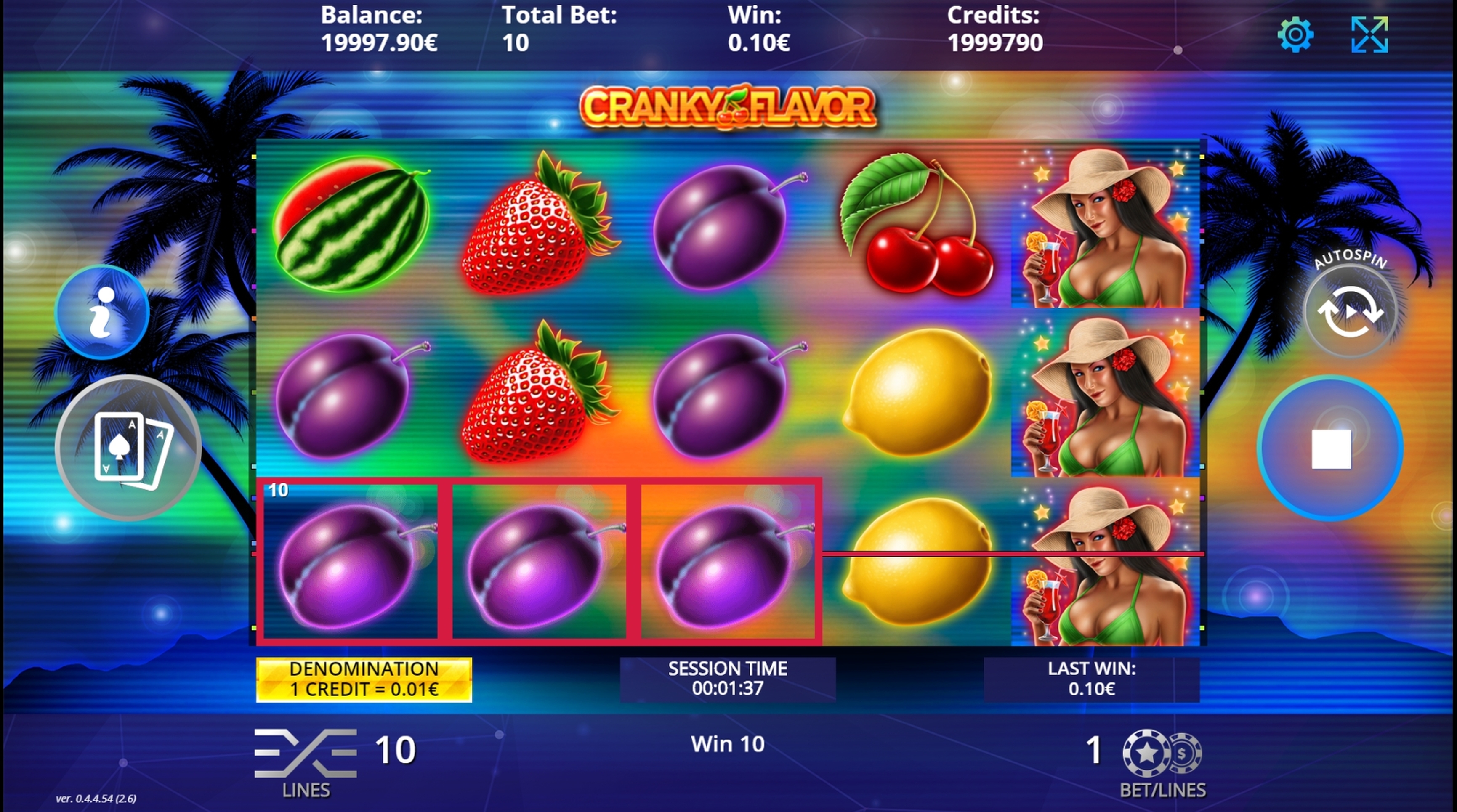 Win Money in Cranky Flavor Free Slot Game by DLV