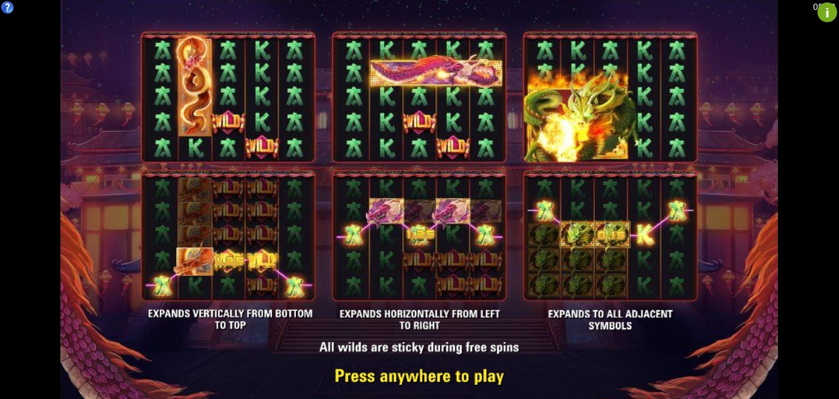 Play Dragon Strike Free Casino Slot Game by Electric Elephant