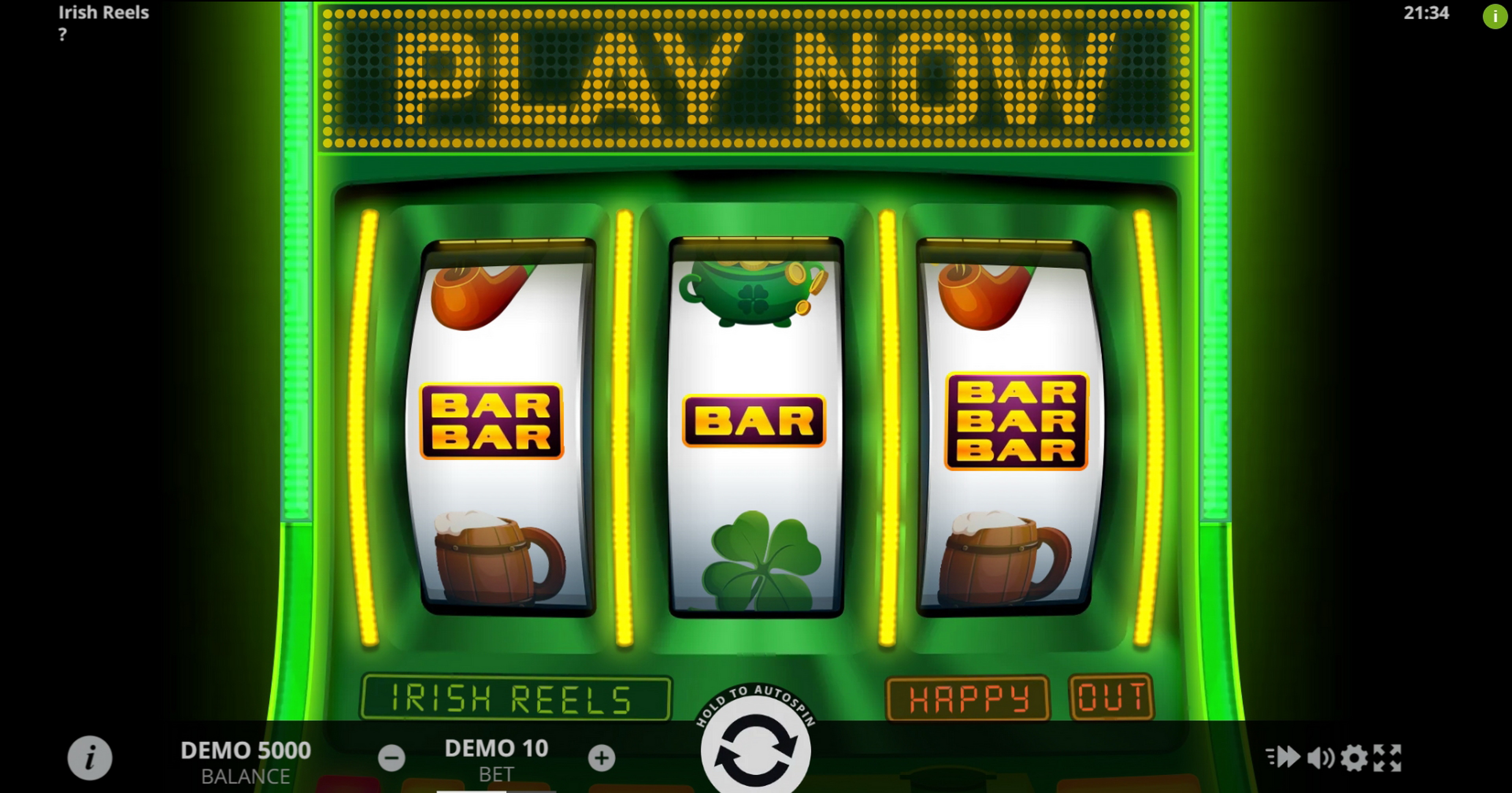 Reels in Irish Reels Slot Game by Evoplay Entertainment