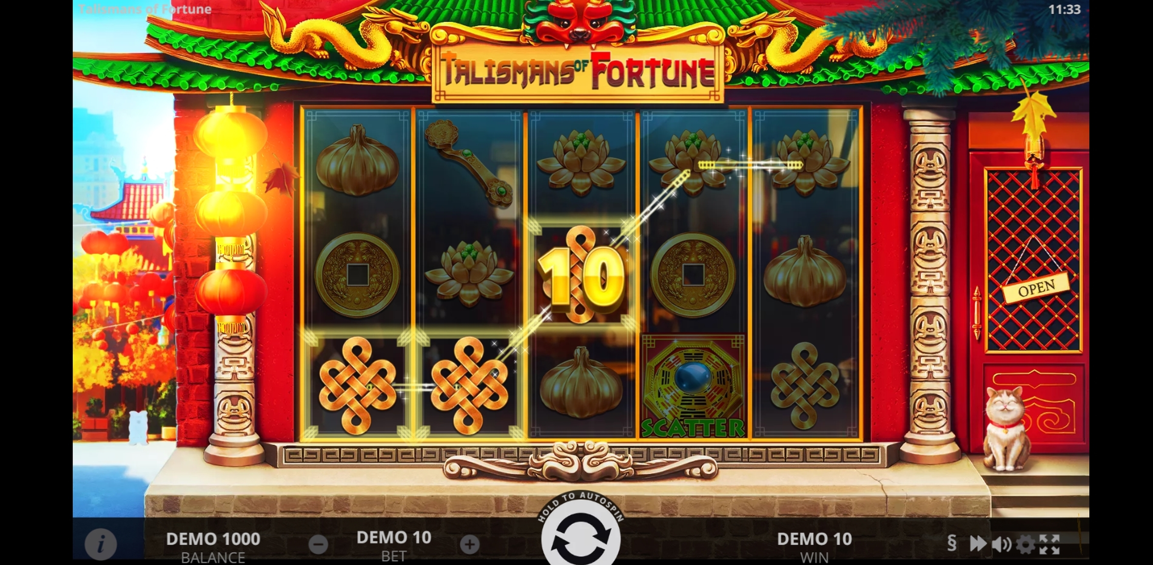 Win Money in Talismans of Fortune Free Slot Game by Evoplay Entertainment