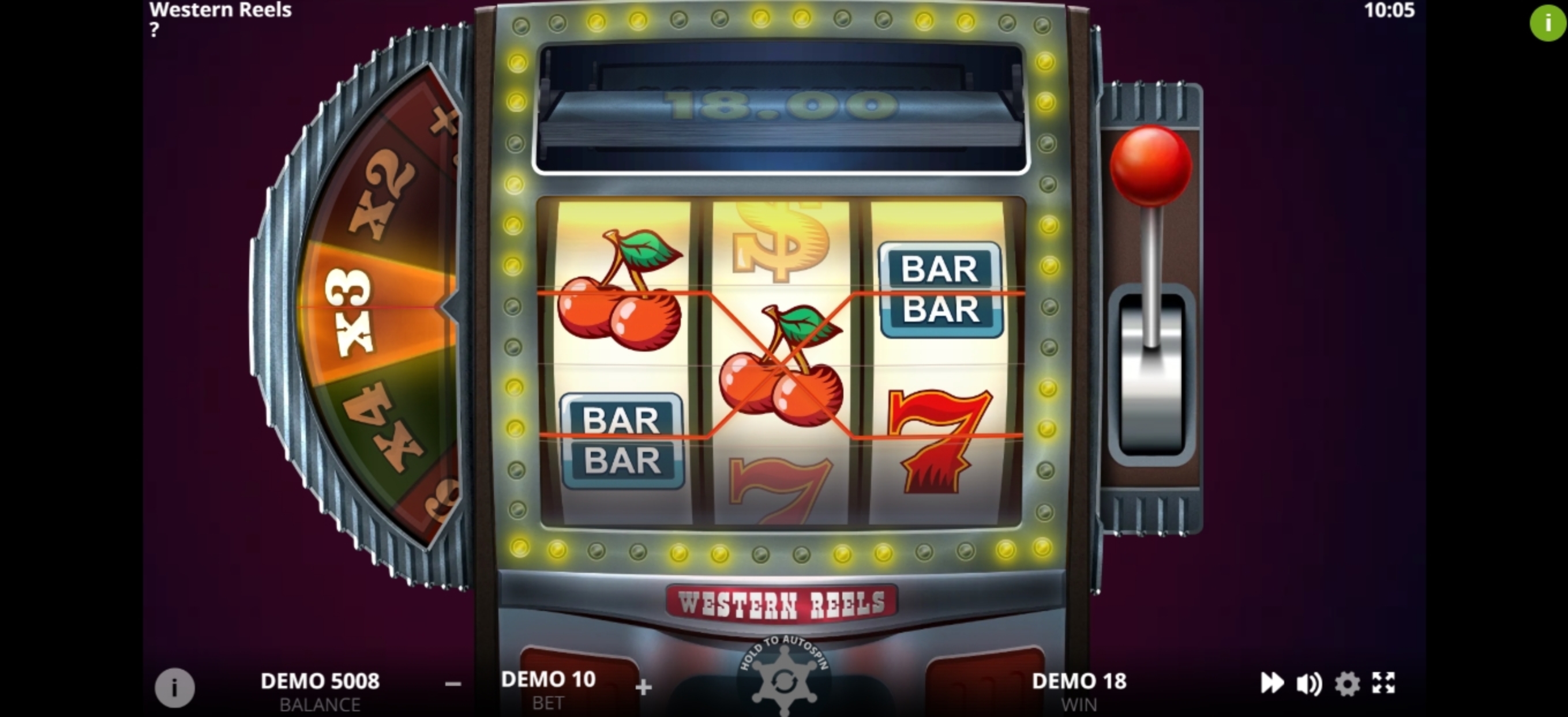Win Money in Western Reels Free Slot Game by Evoplay Entertainment