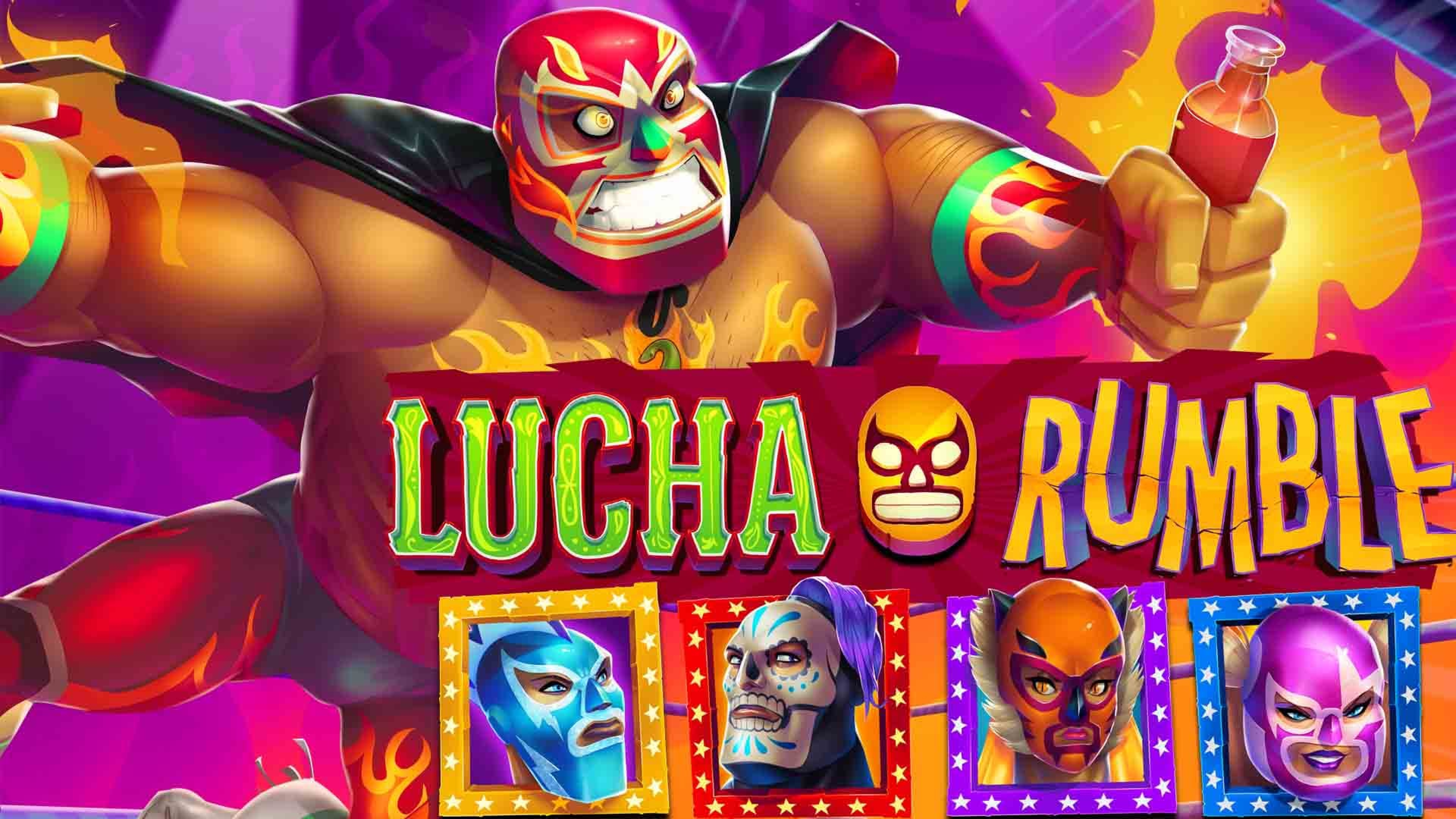 The Lucha Rumble Online Slot Demo Game by EYECON