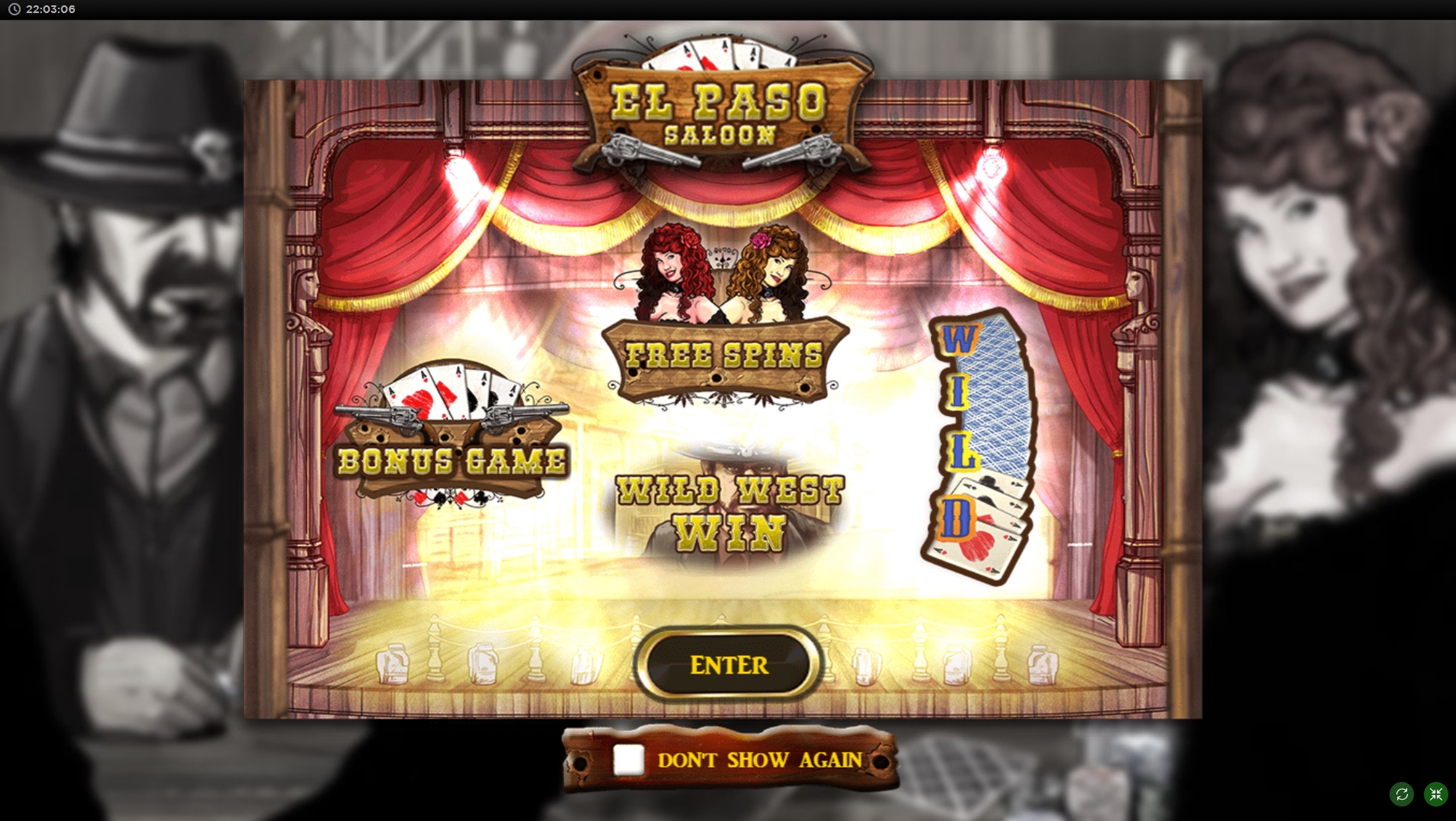 Win Money in El Paso Saloon Free Slot Game by Game360