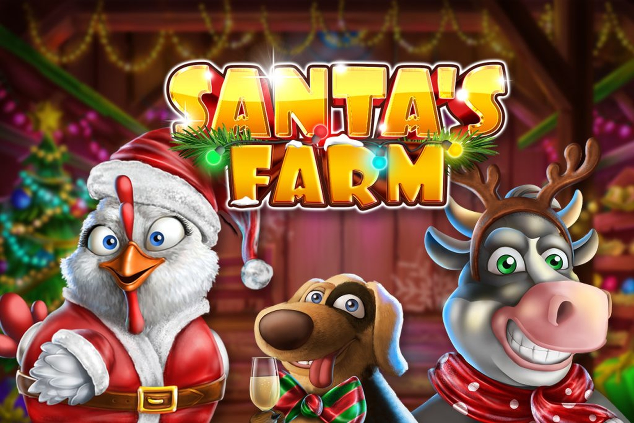 The Santa's Farm Online Slot Demo Game by GameArt
