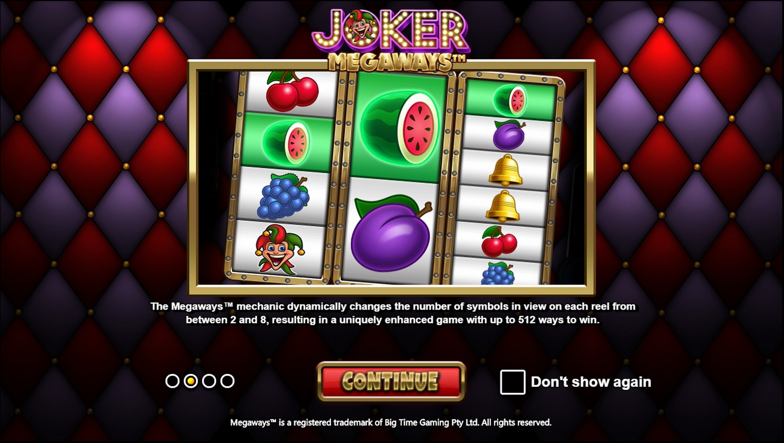 Play Joker Megaways Free Casino Slot Game by Games Inc