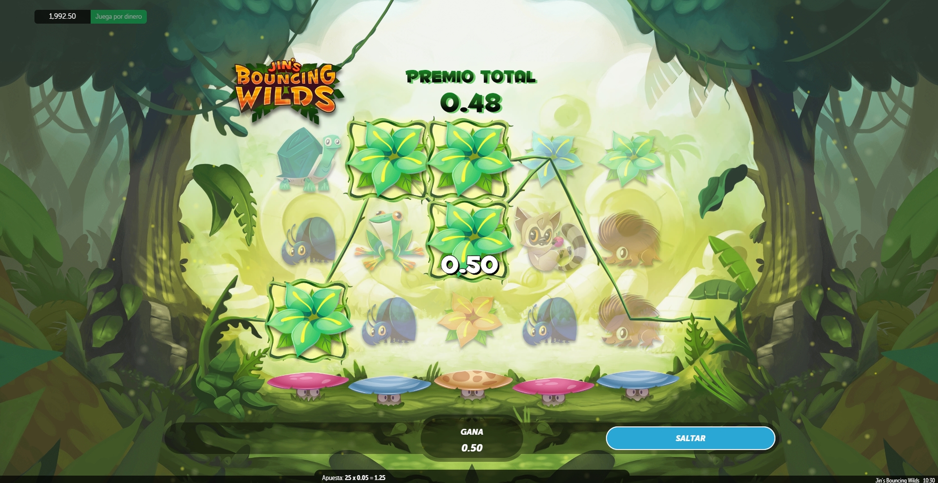 Win Money in Jin's Bouncing Wilds Free Slot Game by Gamesys