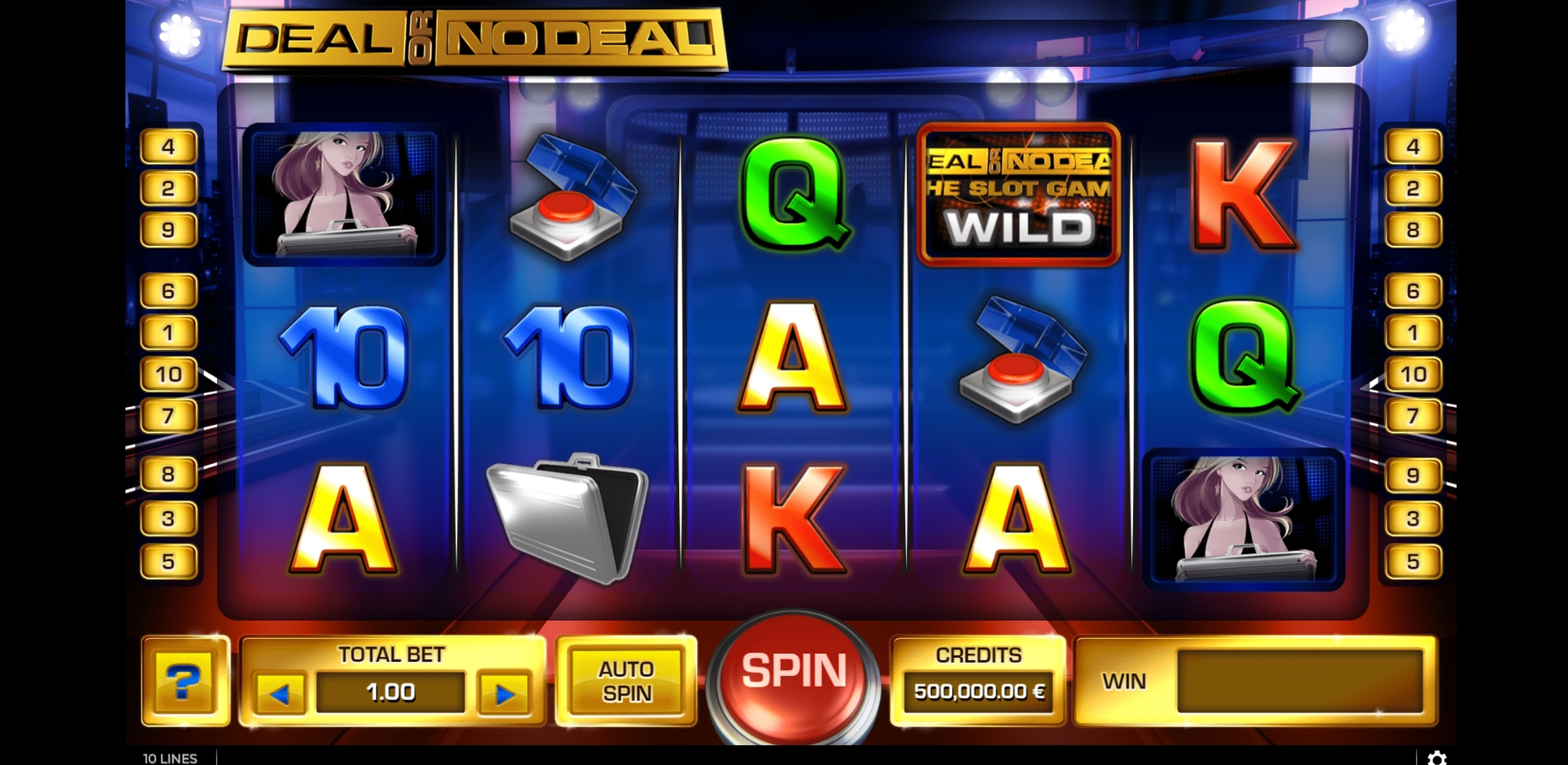 Reels in Deal or No Deal The Slot Game Slot Game by GAMING1