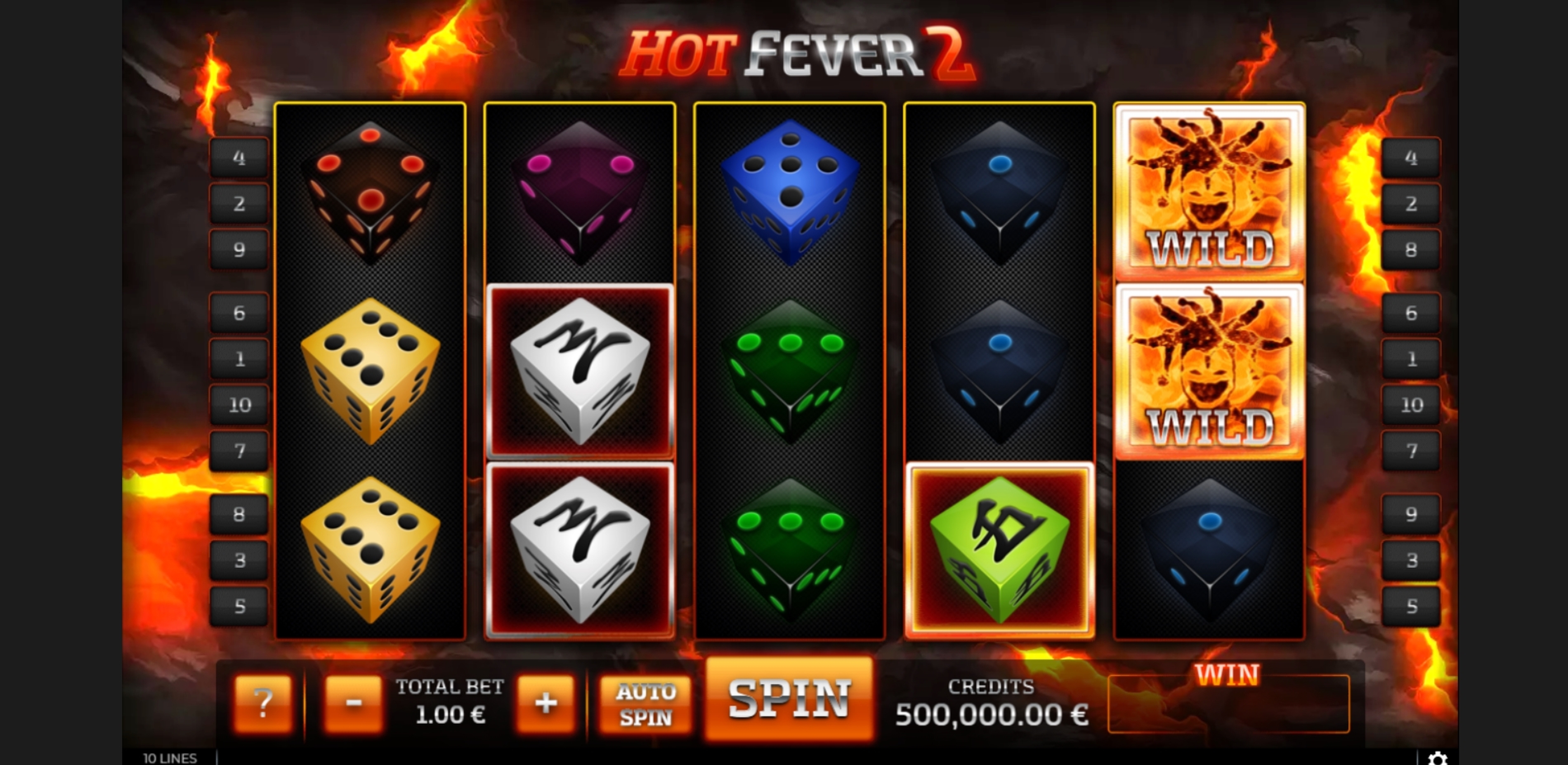 Reels in Hot Fever 2 Slot Game by GAMING1